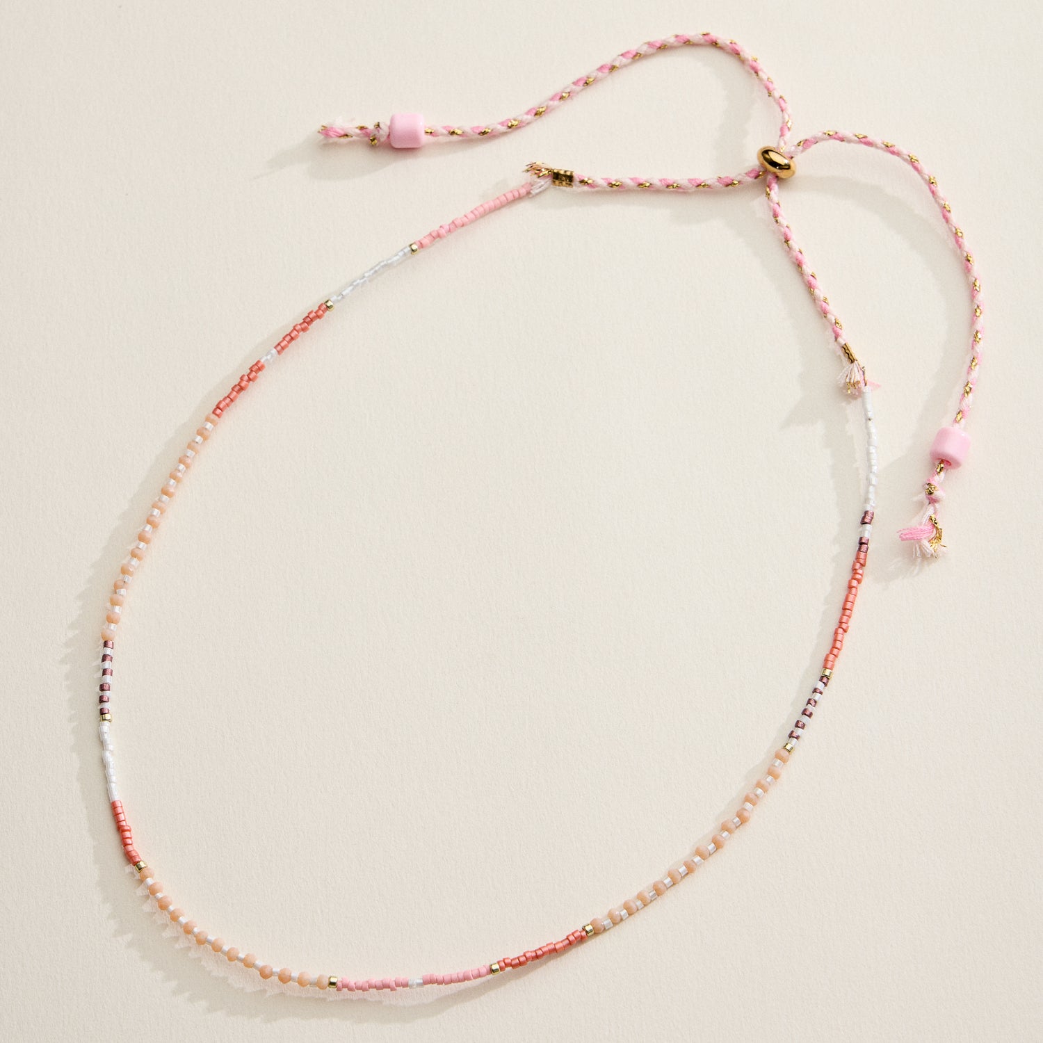 Boho Minimalist Seed Bead Necklace