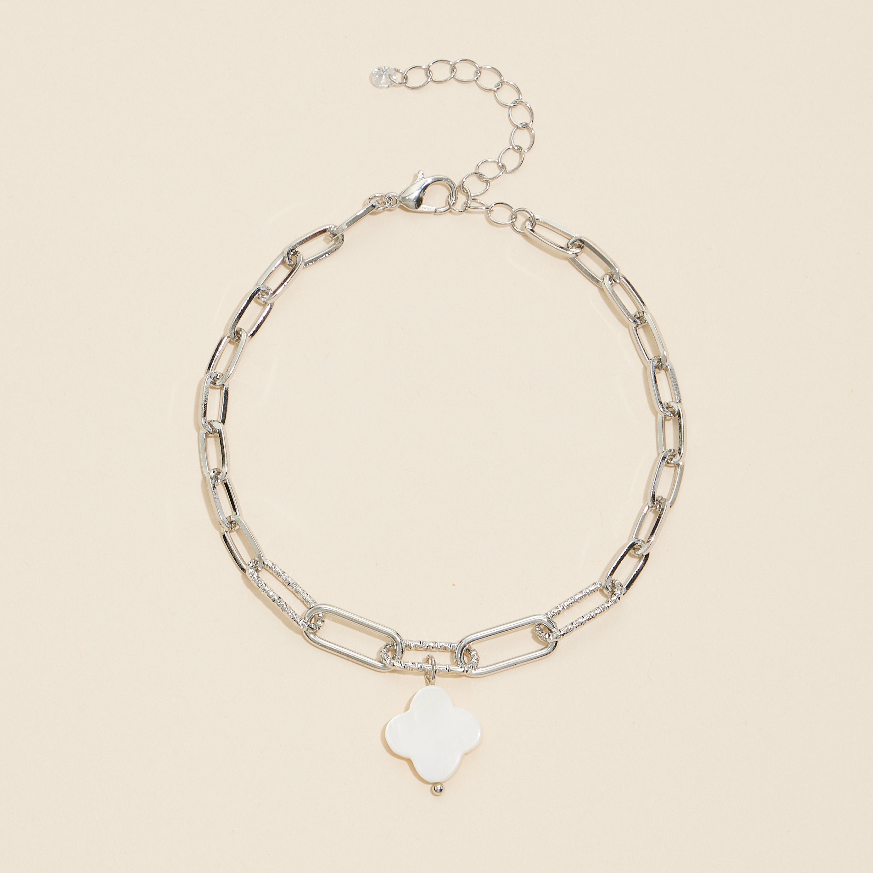 MOP Charm Chain Linked Anklet - Frem