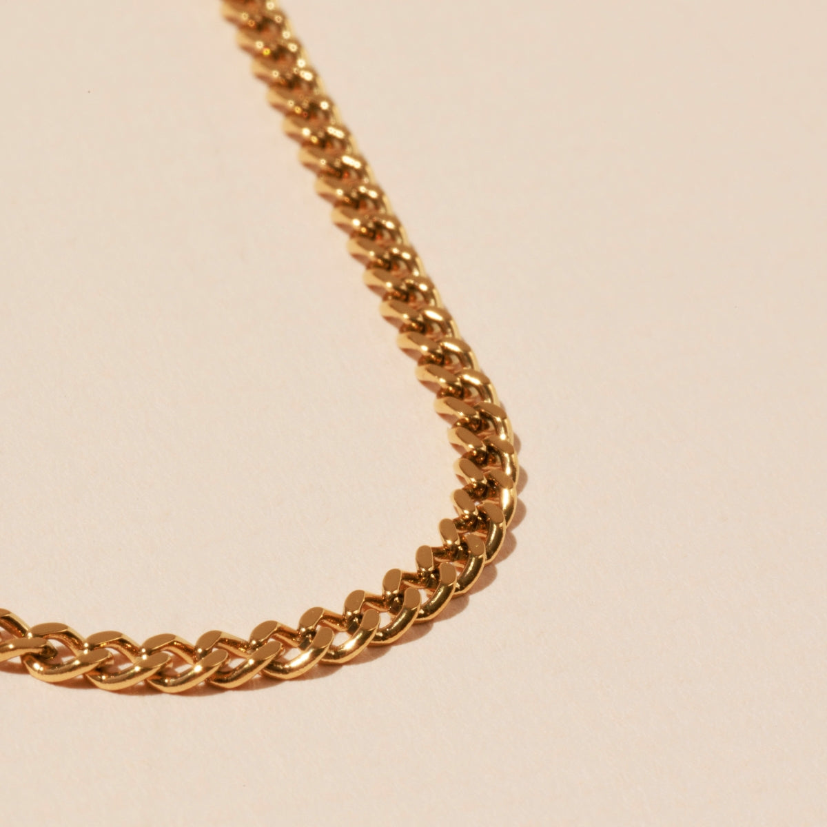 Stainless Steel Cuban Link Chain Necklace