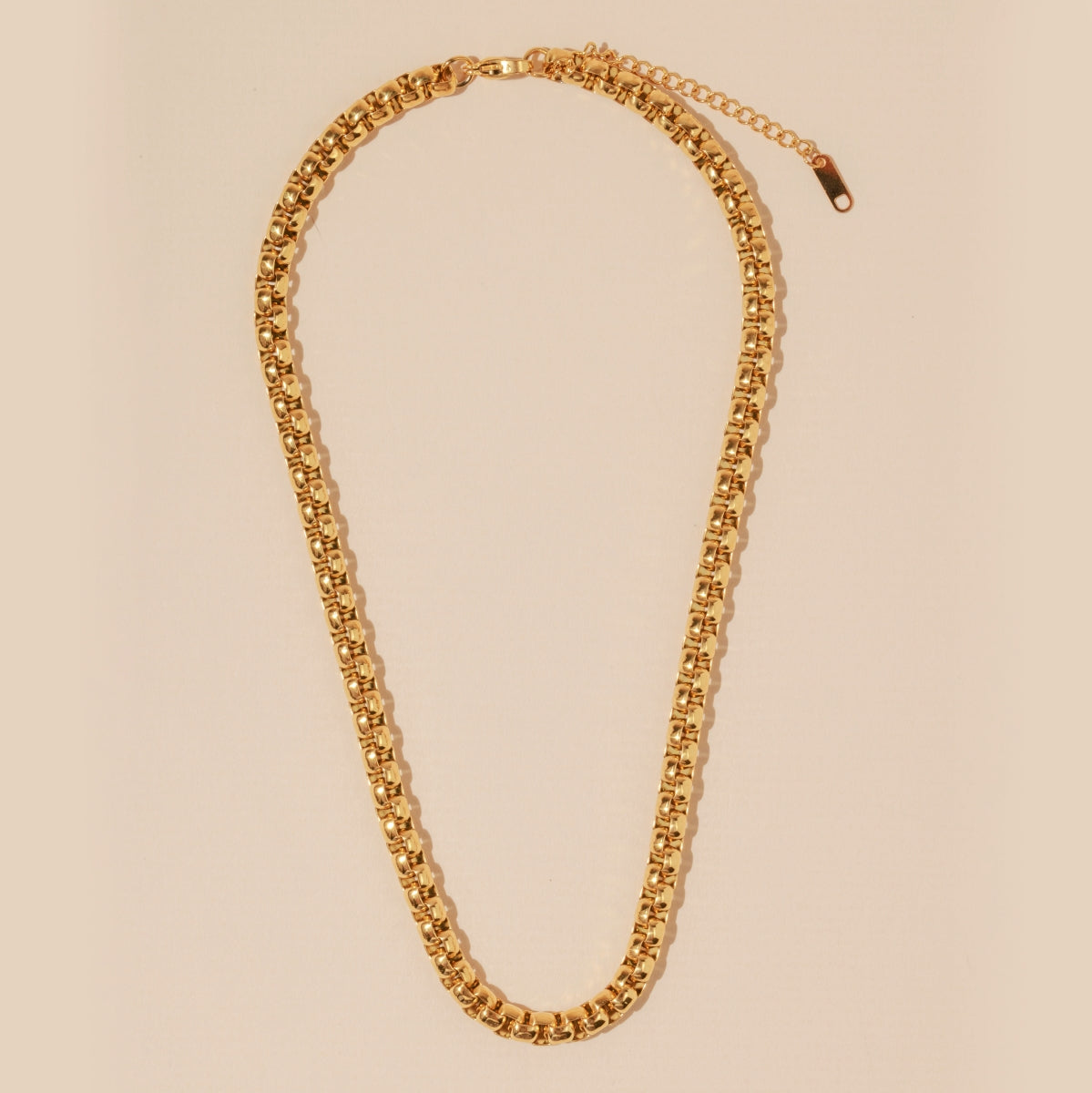 Linked 18K Gold-Plated Stainless Steel Necklace - Frem