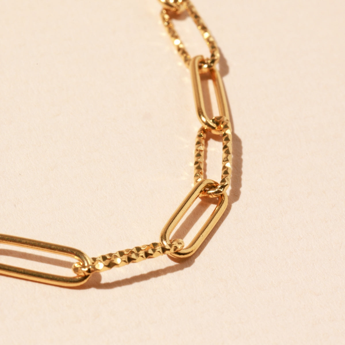 Chain-Link 18K Gold-Plated Stainless Steel Necklace