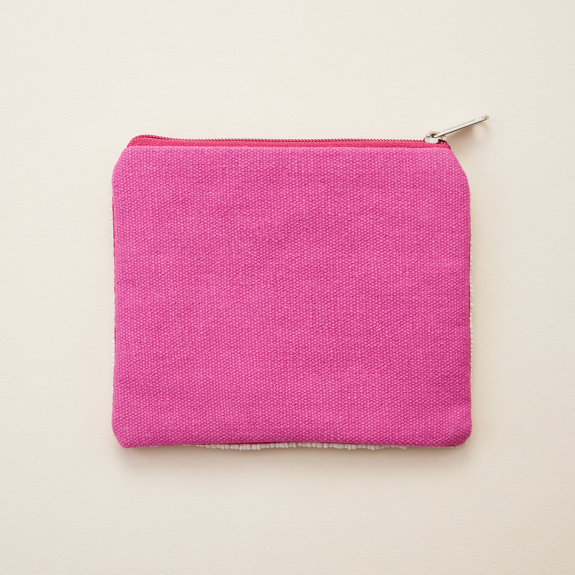 Hope Pink Ribbon Beaded Awareness Pouch