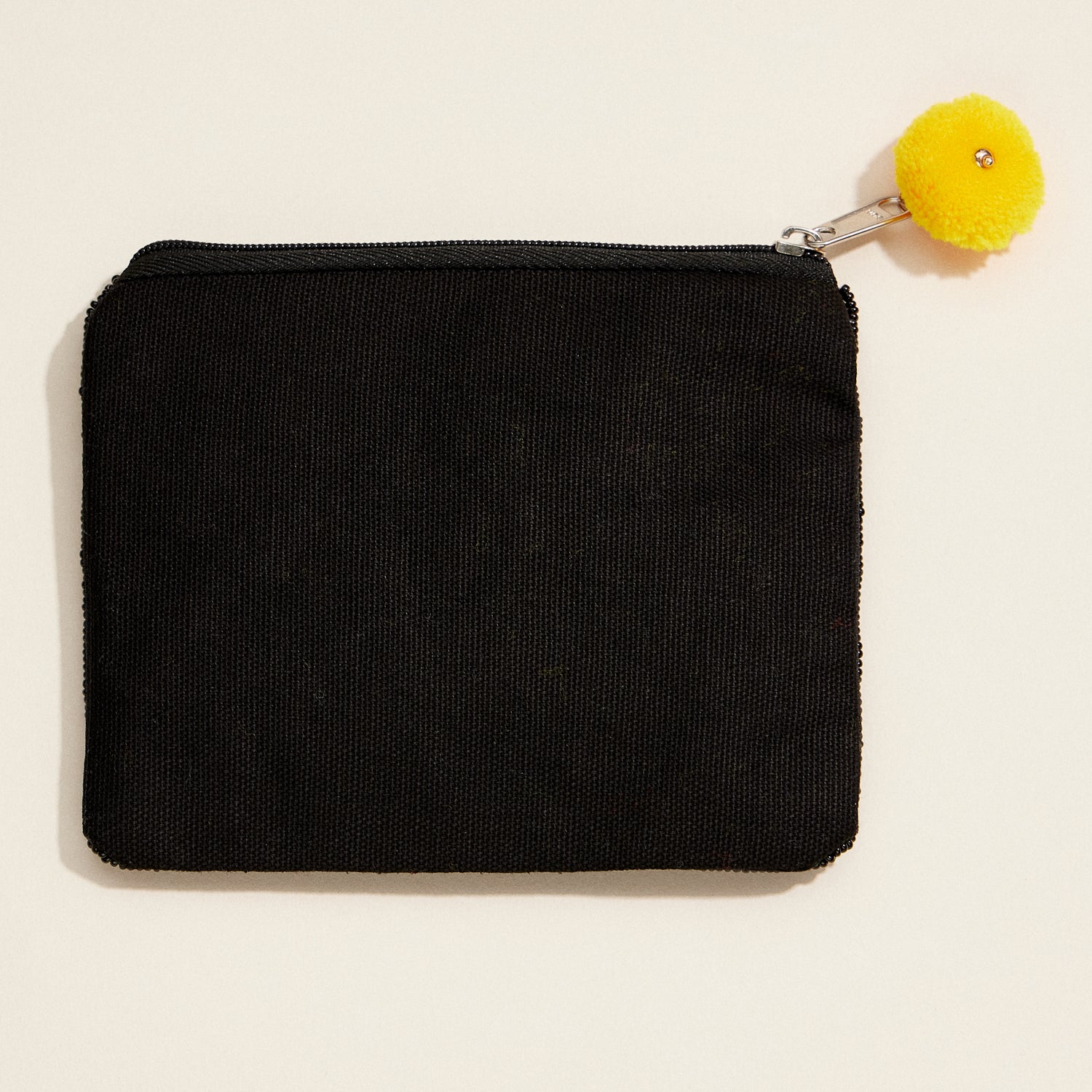 New Year, Better Me Beaded Pouch – Motivational Black & Gold Clutch