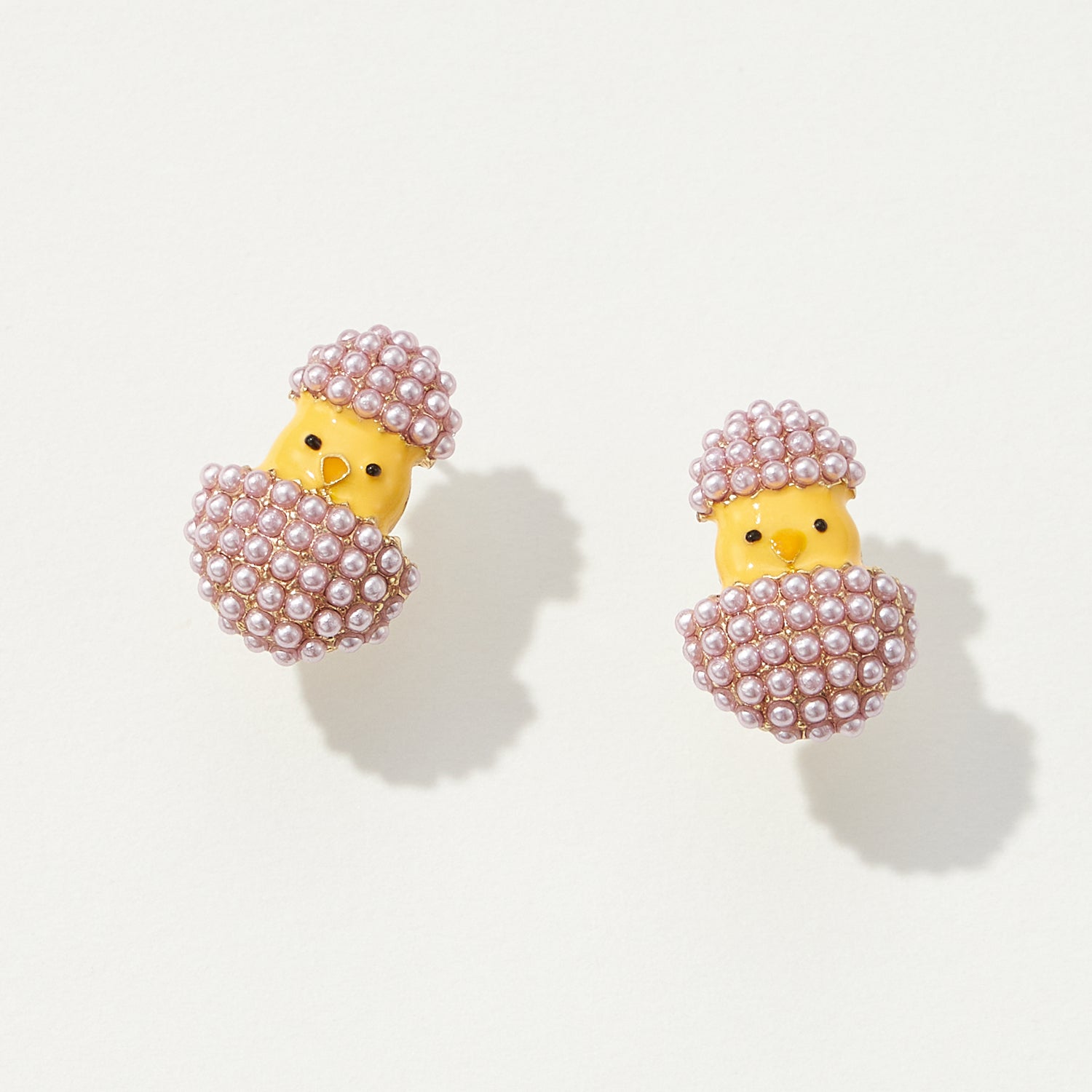 Colorful Easter Bunny Post Earrings