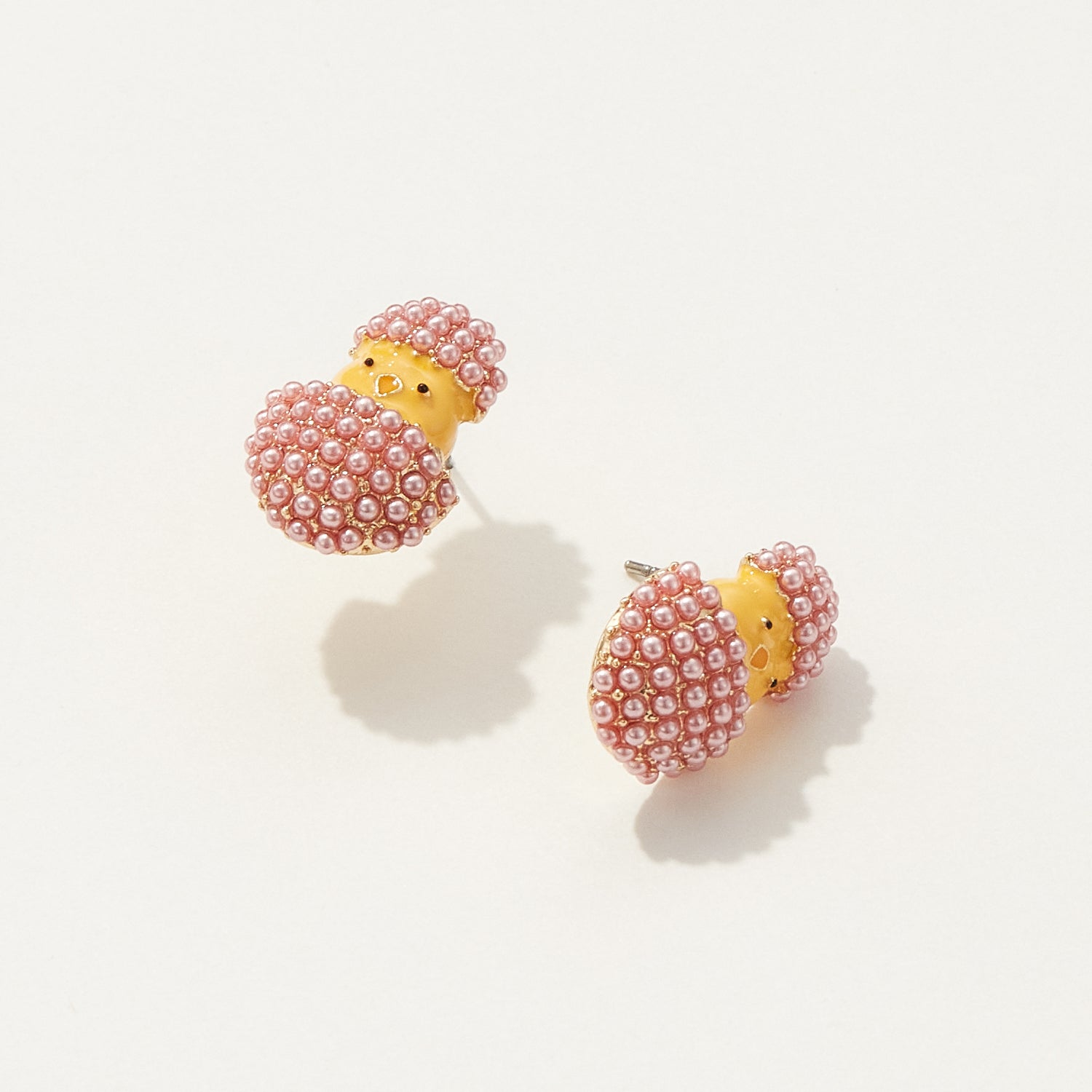 Colorful Easter Bunny Post Earrings