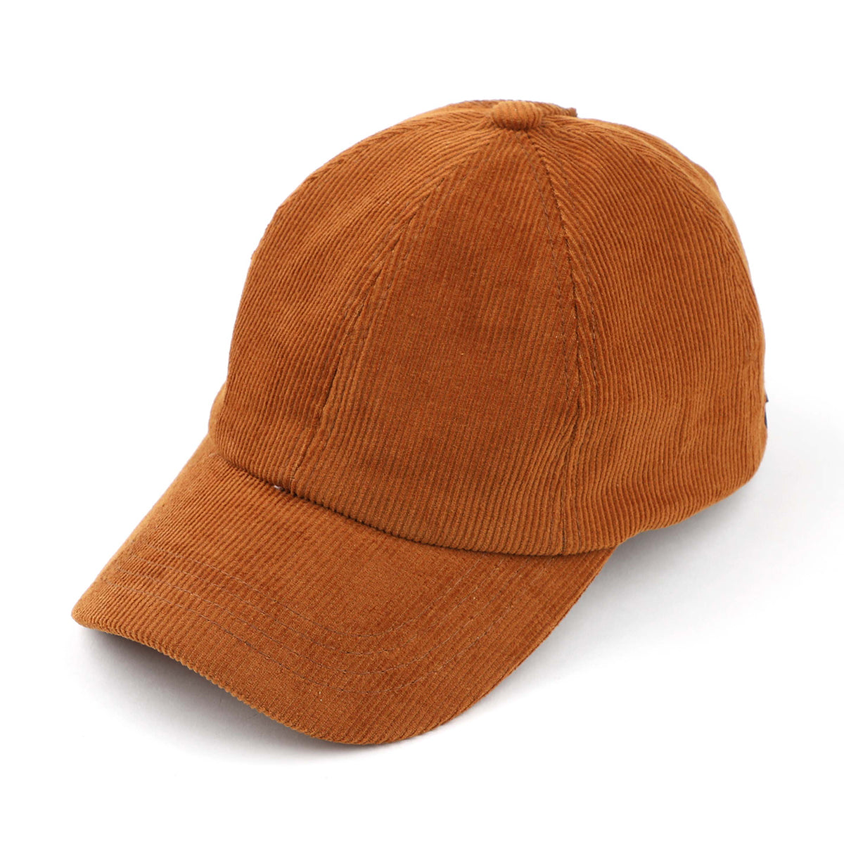 Corduroy Baseball Cap in Solid Color