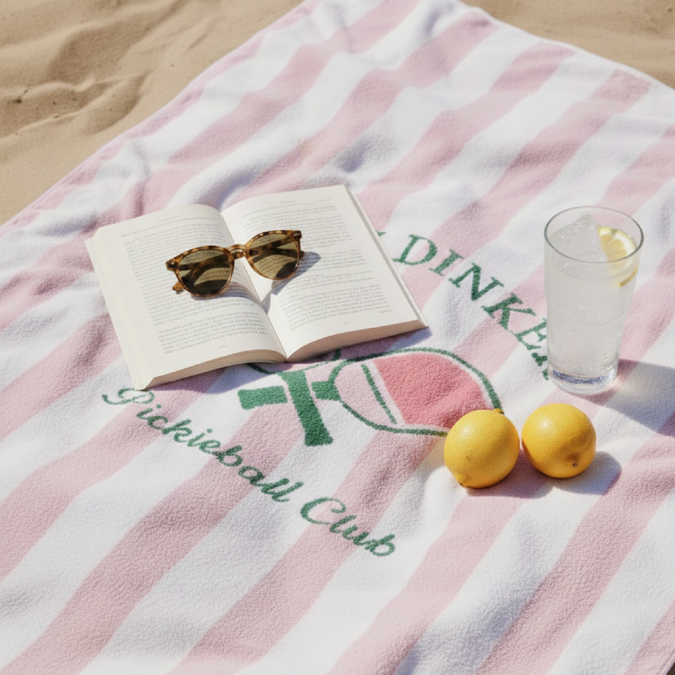 Pickleball Club | Terry Cloth Beach Blanket