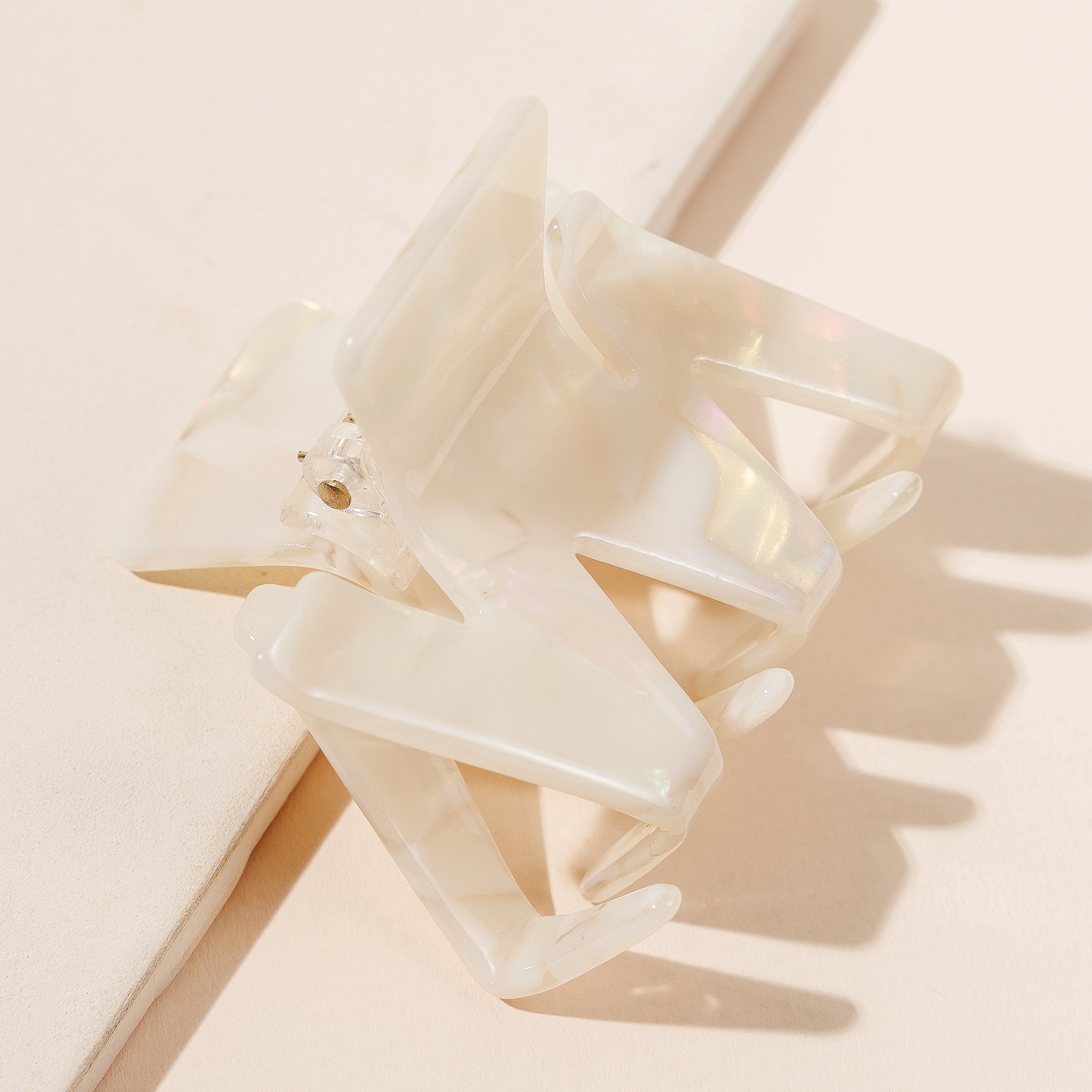 Chic Mini Zigzag Print Hair Claw