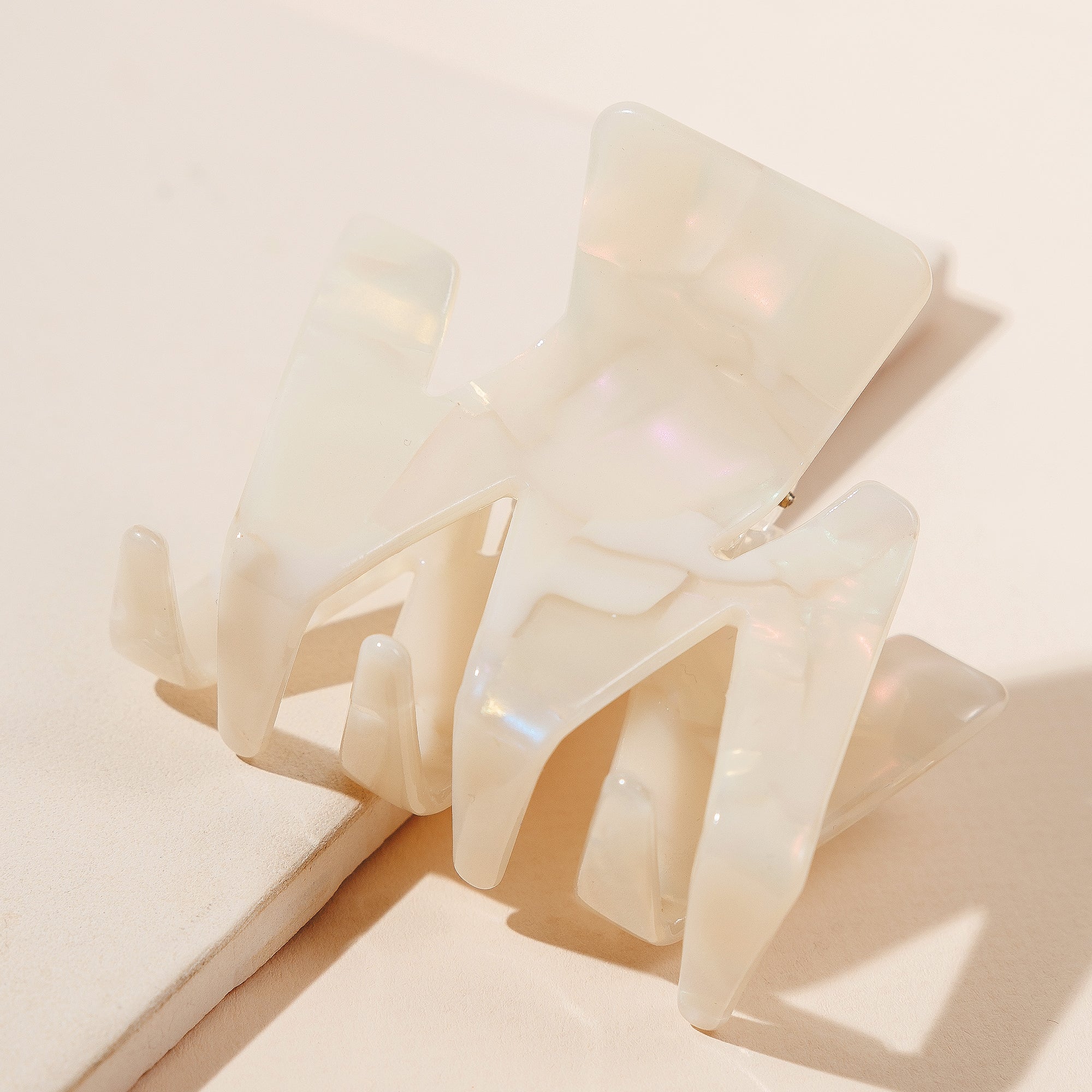 Chic Mini Zigzag Print Hair Claw