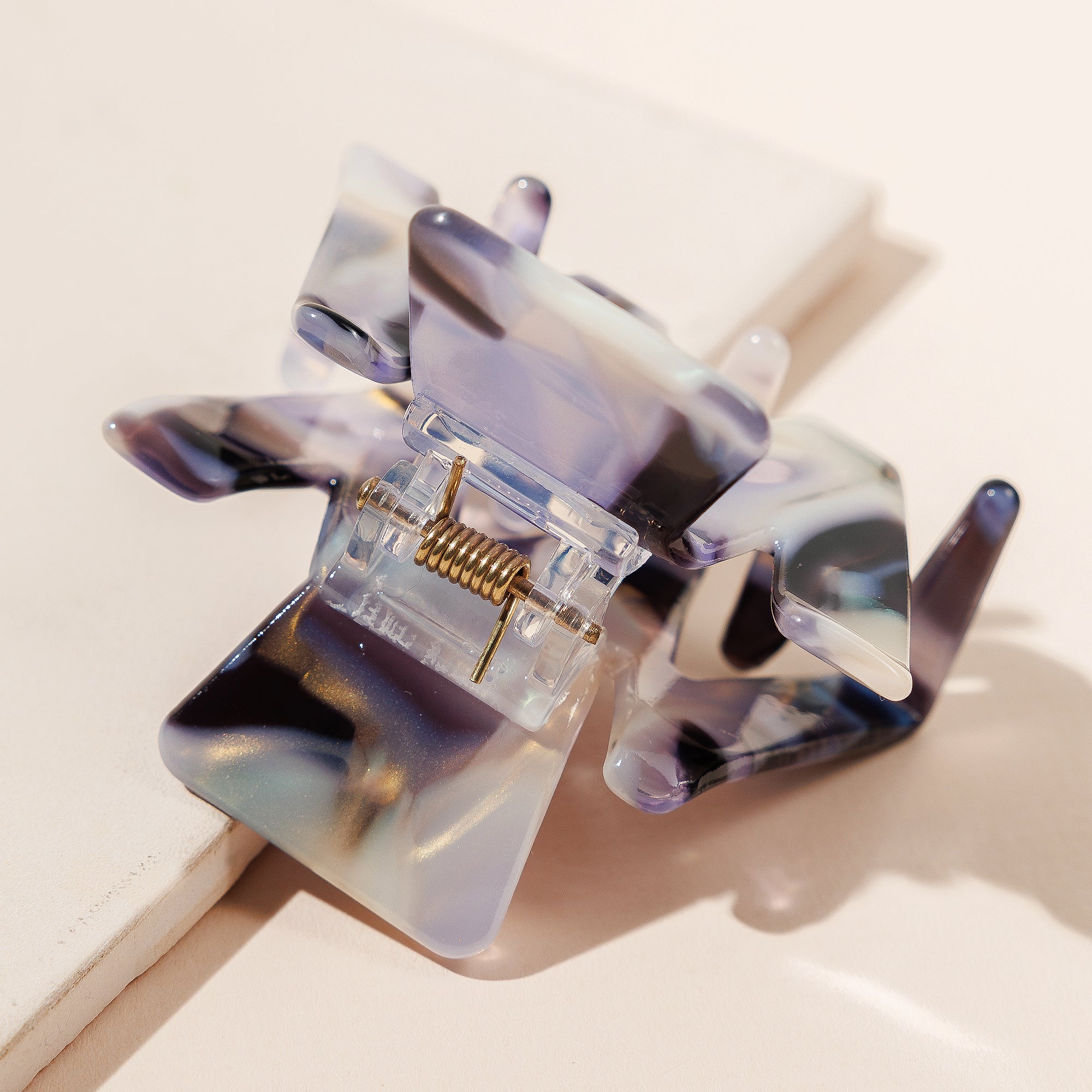 Chic Mini Zigzag Print Hair Claw