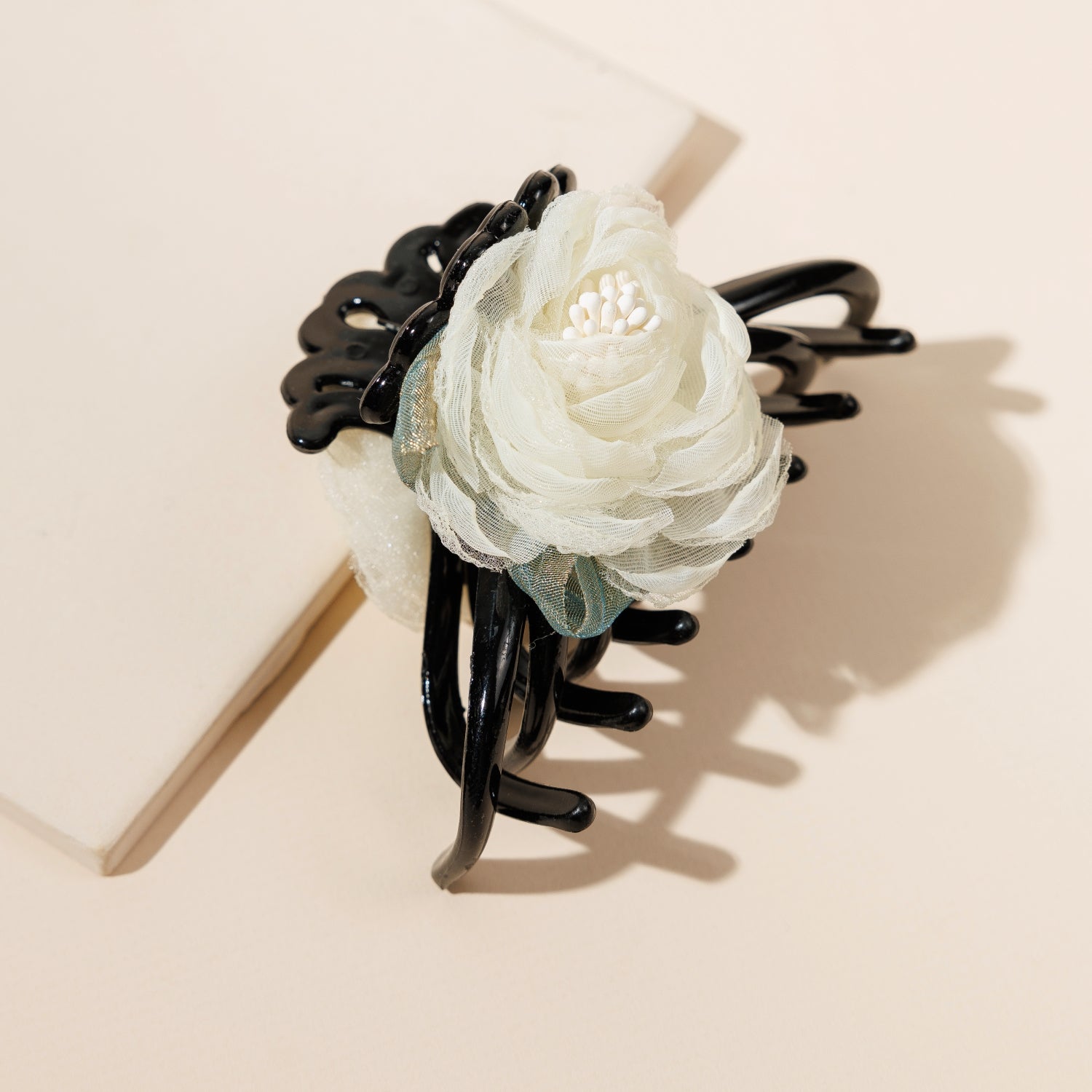 Vintage Flower Seed Hair Claw