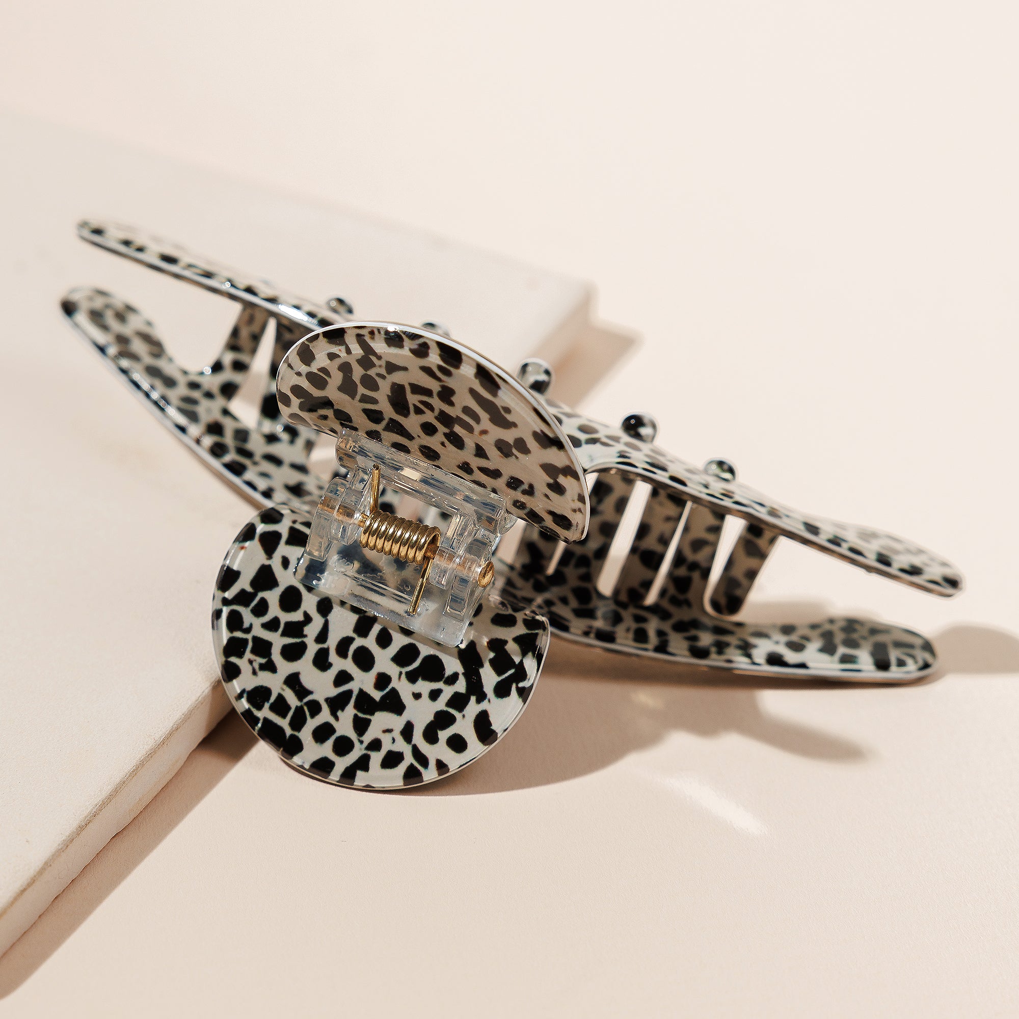 Stylish Animal Print Hair Claw