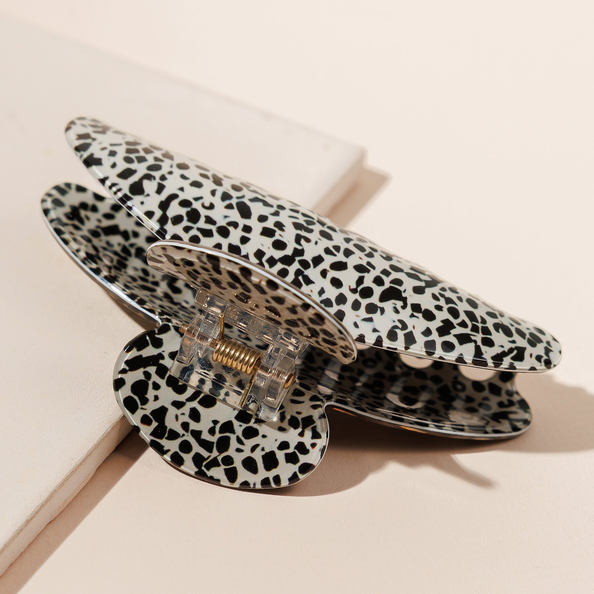 Chic Animal Print Hair Claw