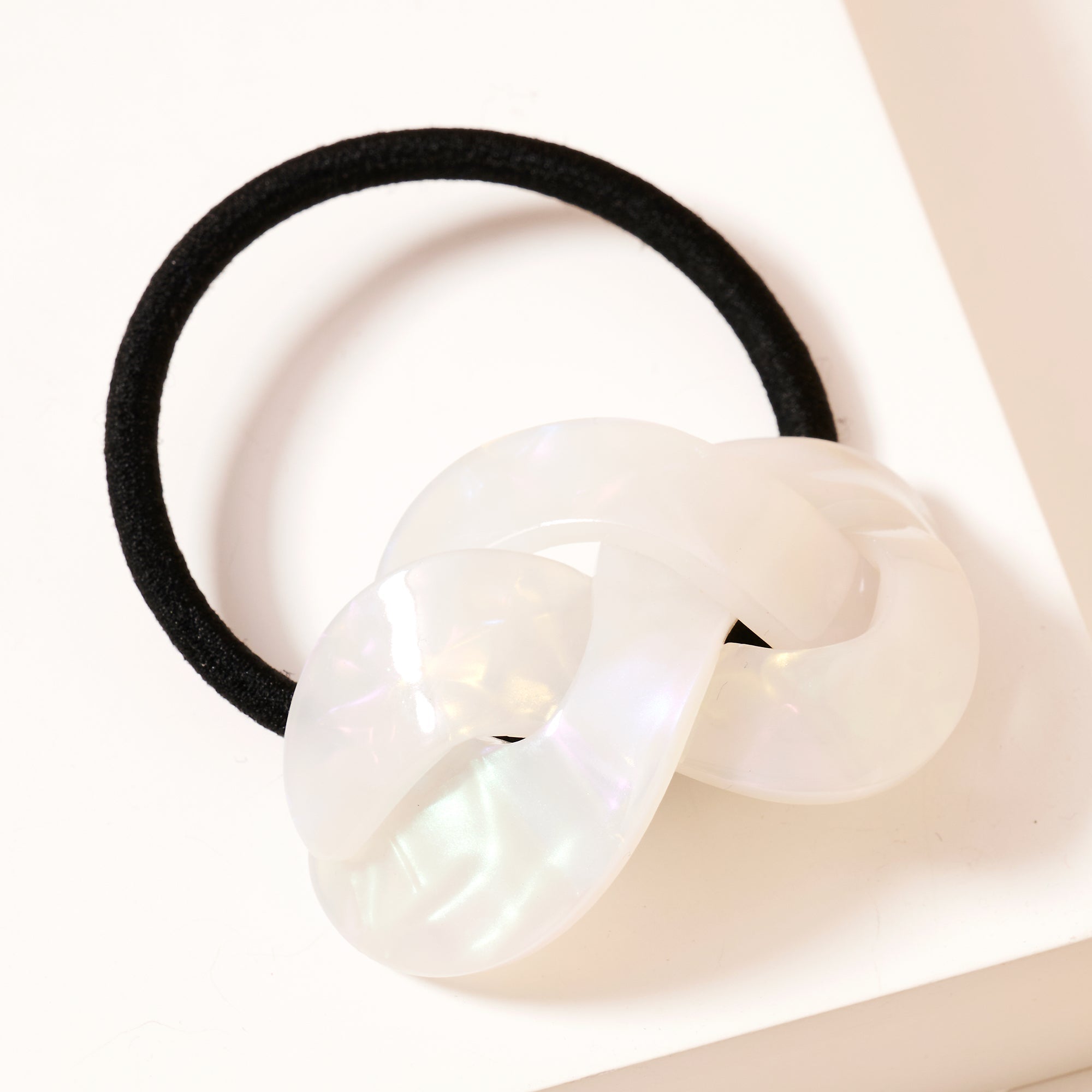 Elegant Twist Tortoise Hair Tie