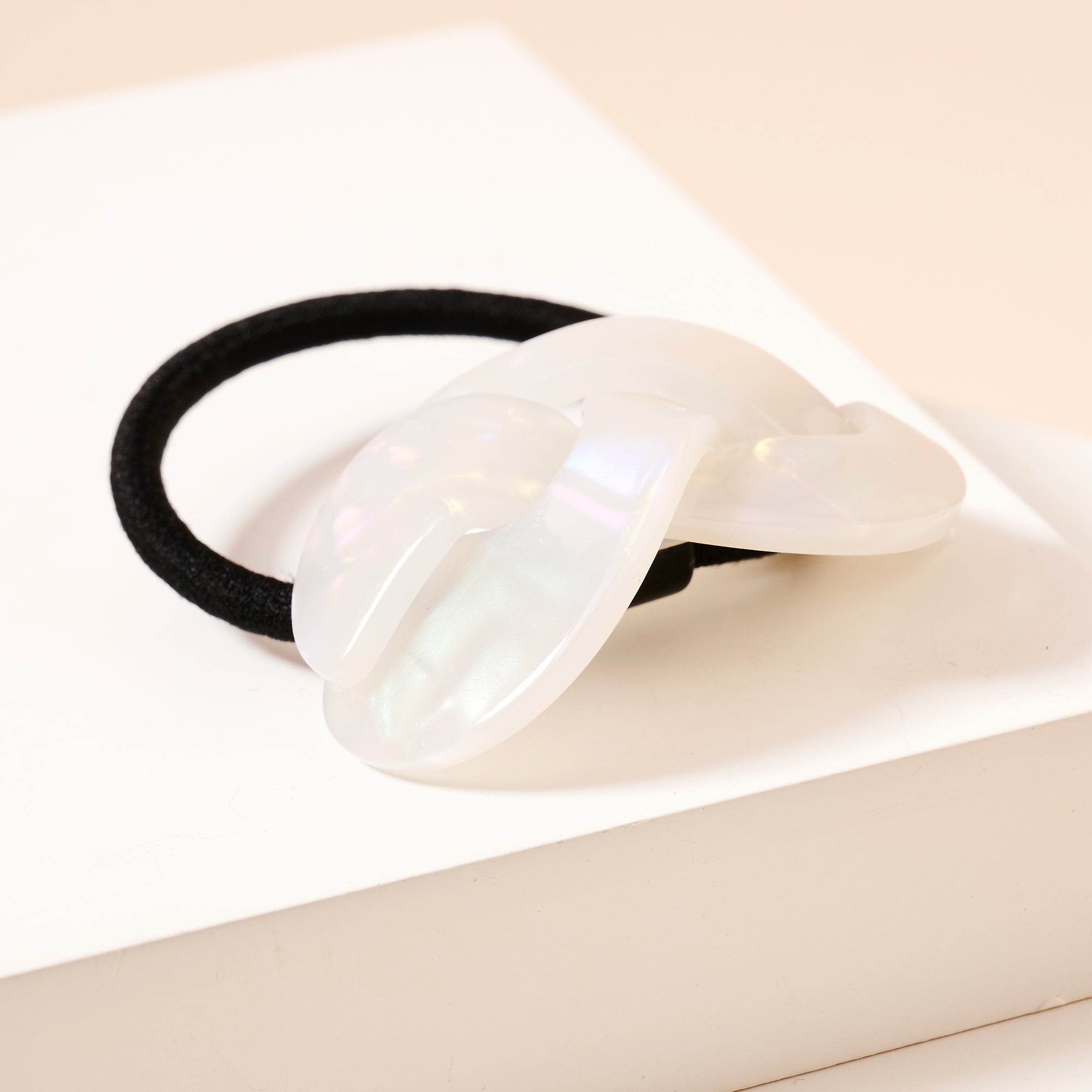 Elegant Twist Tortoise Hair Tie