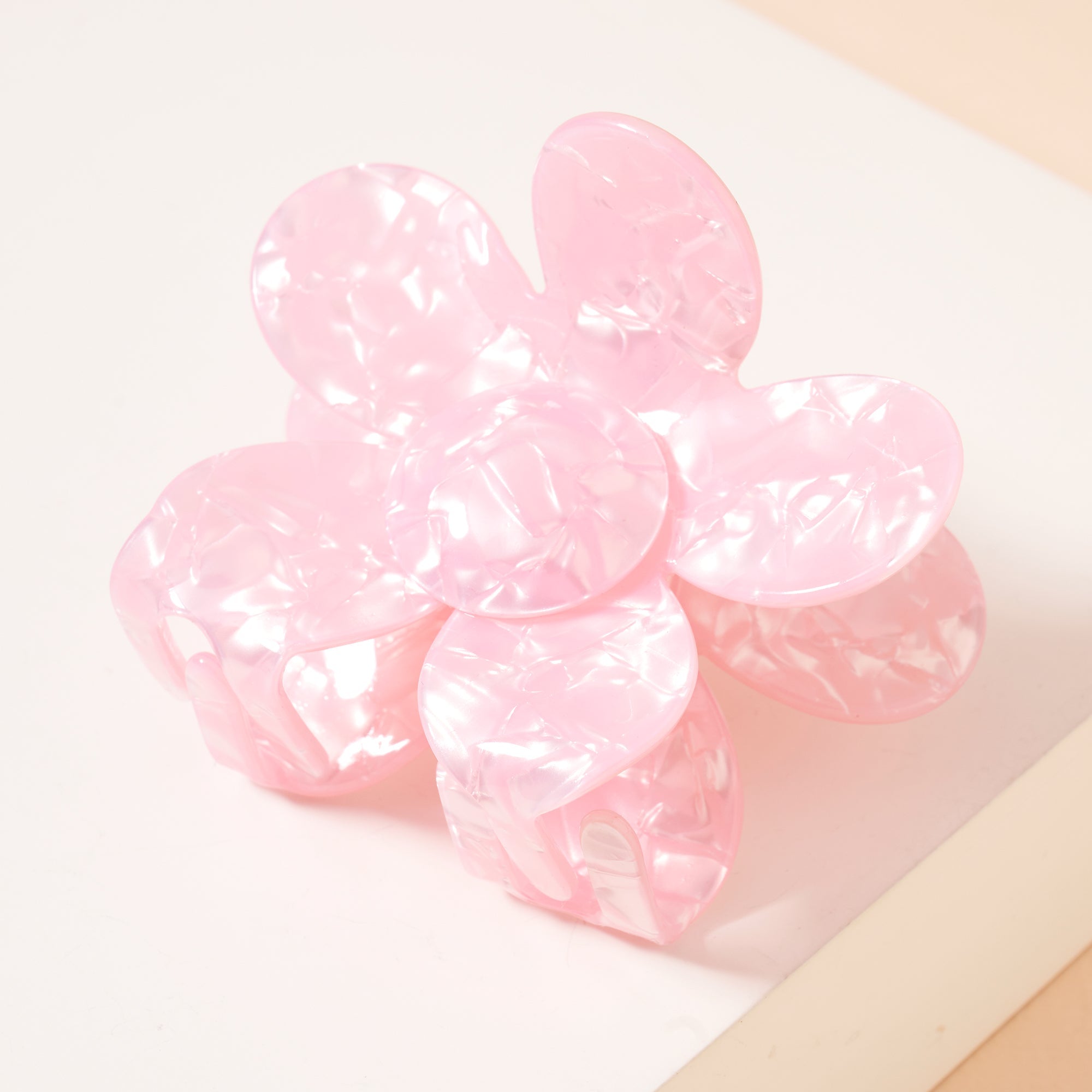 Chic Acetate Flower Hair Claw