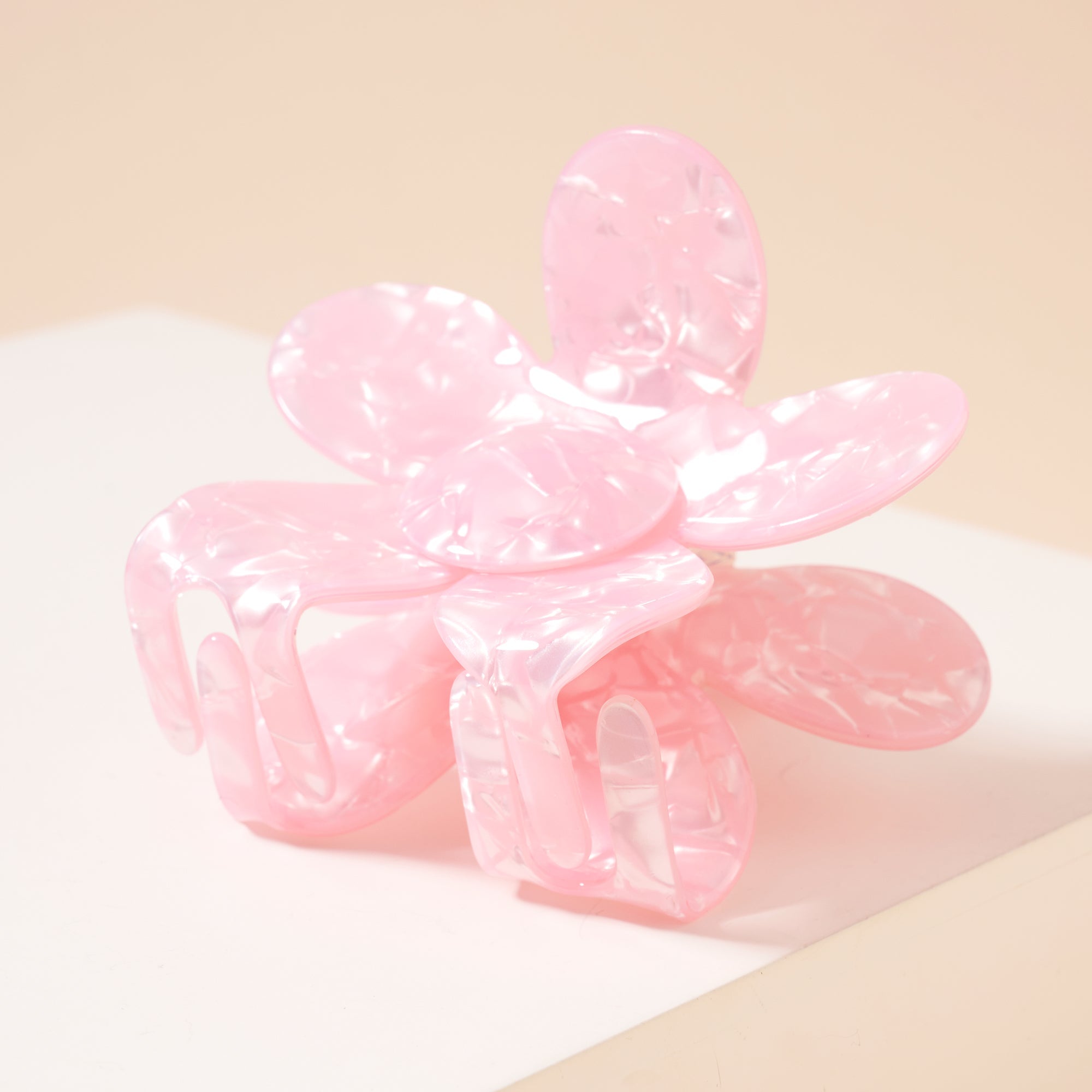 Chic Acetate Flower Hair Claw