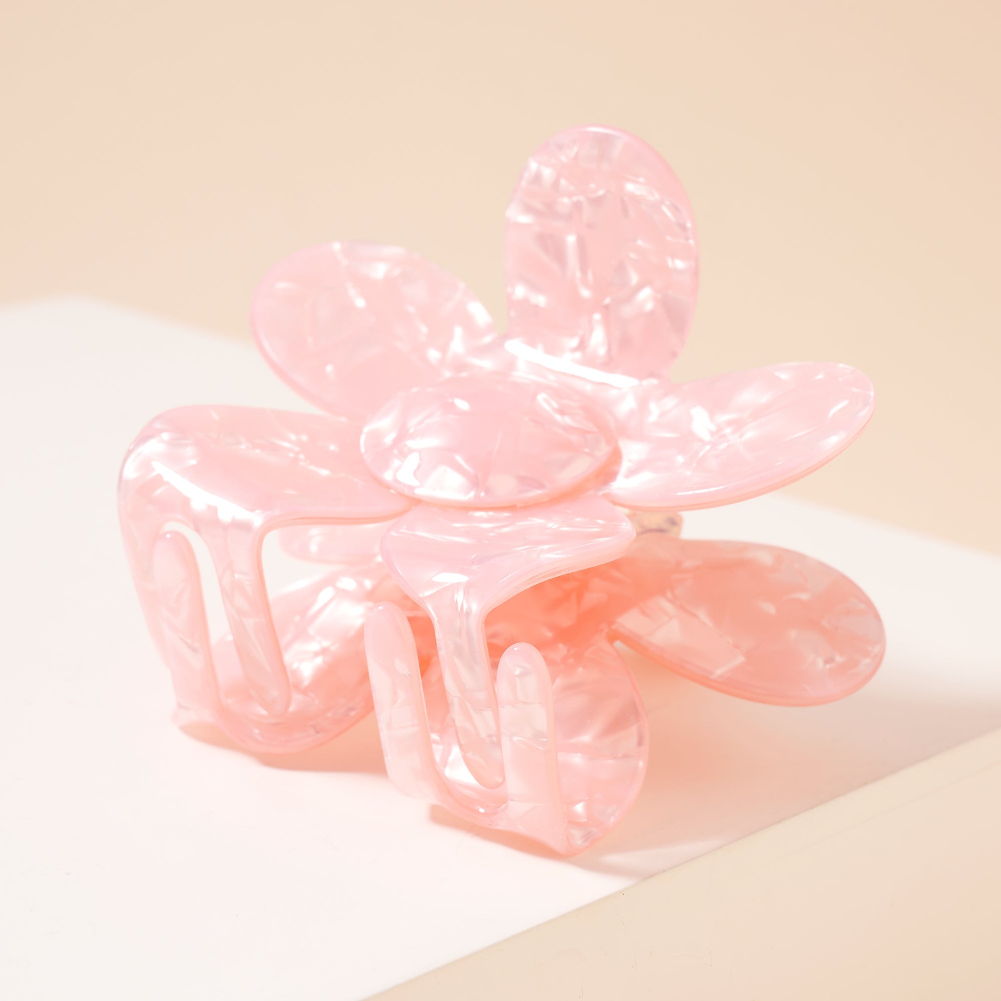 Chic Acetate Flower Hair Claw