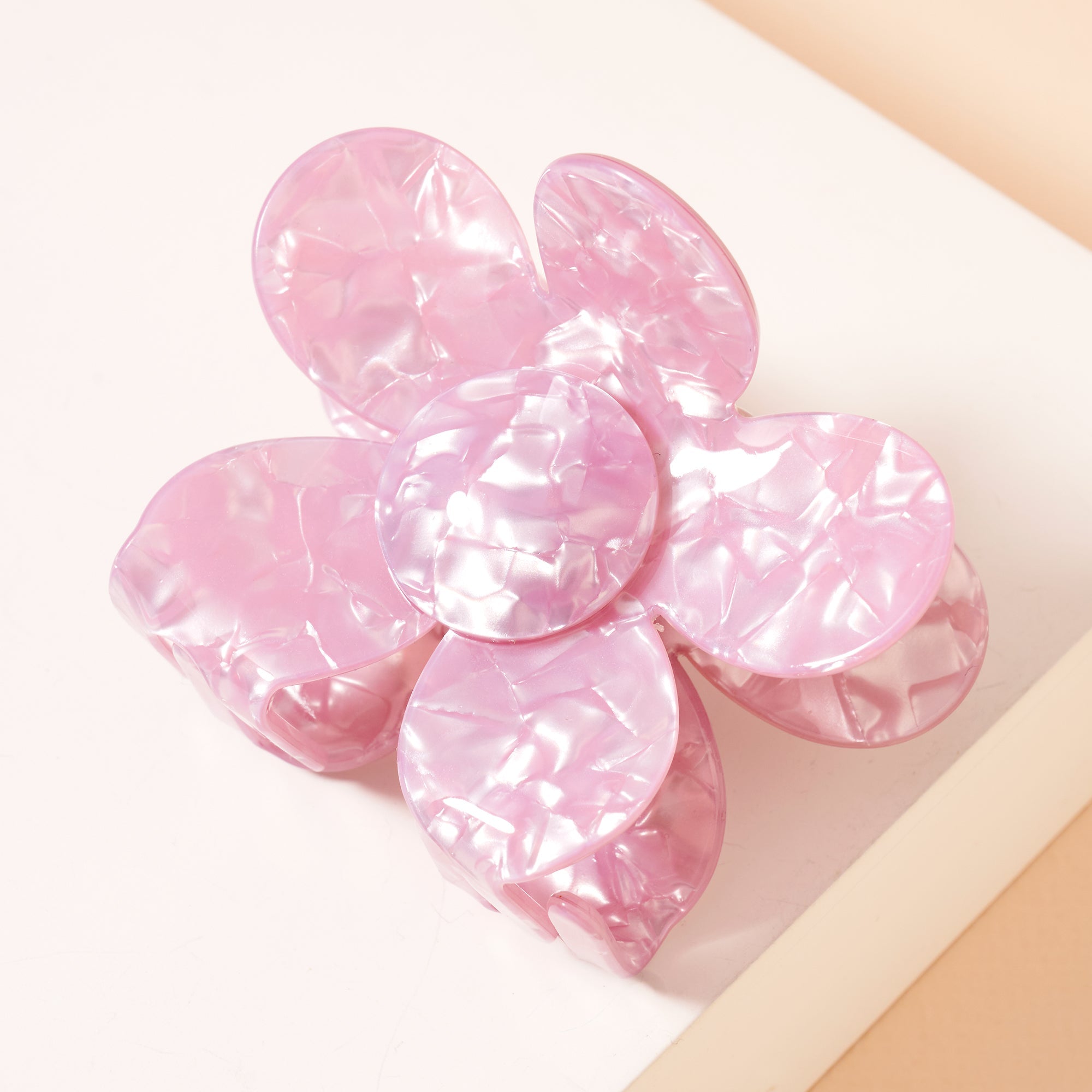 Chic Acetate Flower Hair Claw