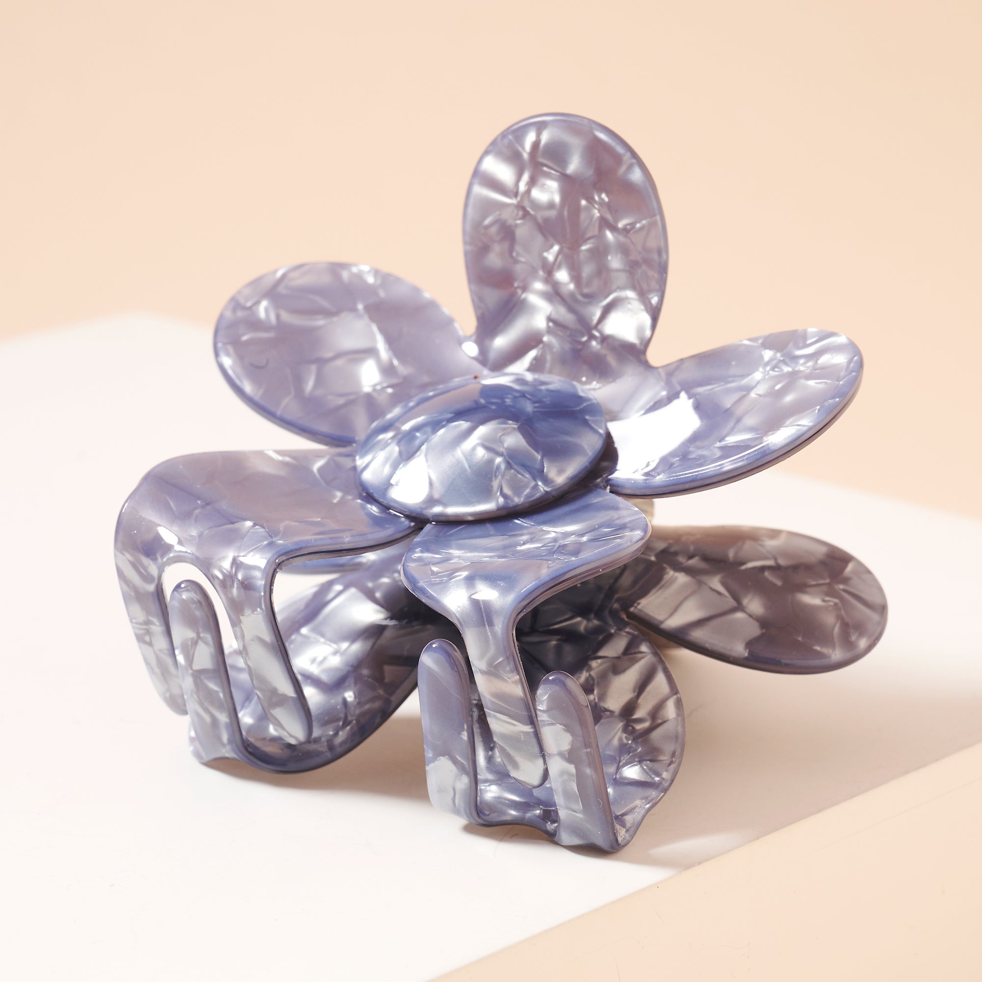 Chic Acetate Flower Hair Claw