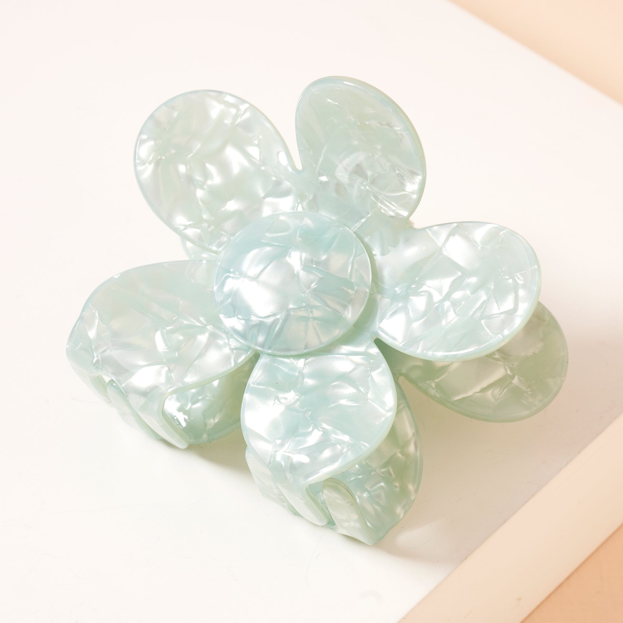 Chic Acetate Flower Hair Claw
