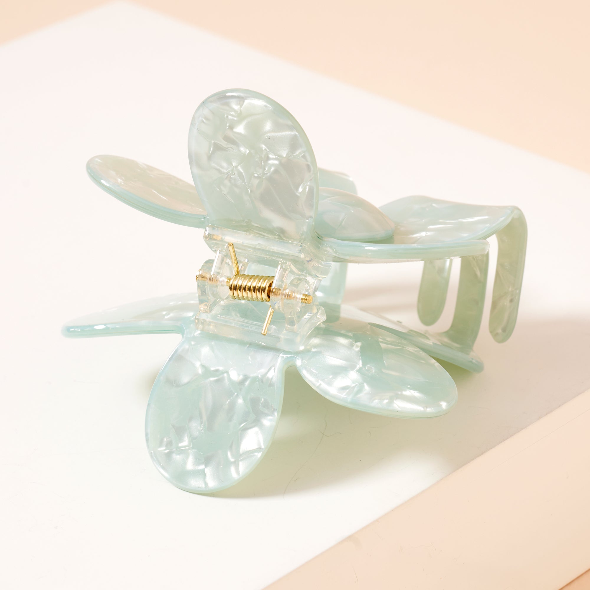 Chic Acetate Flower Hair Claw