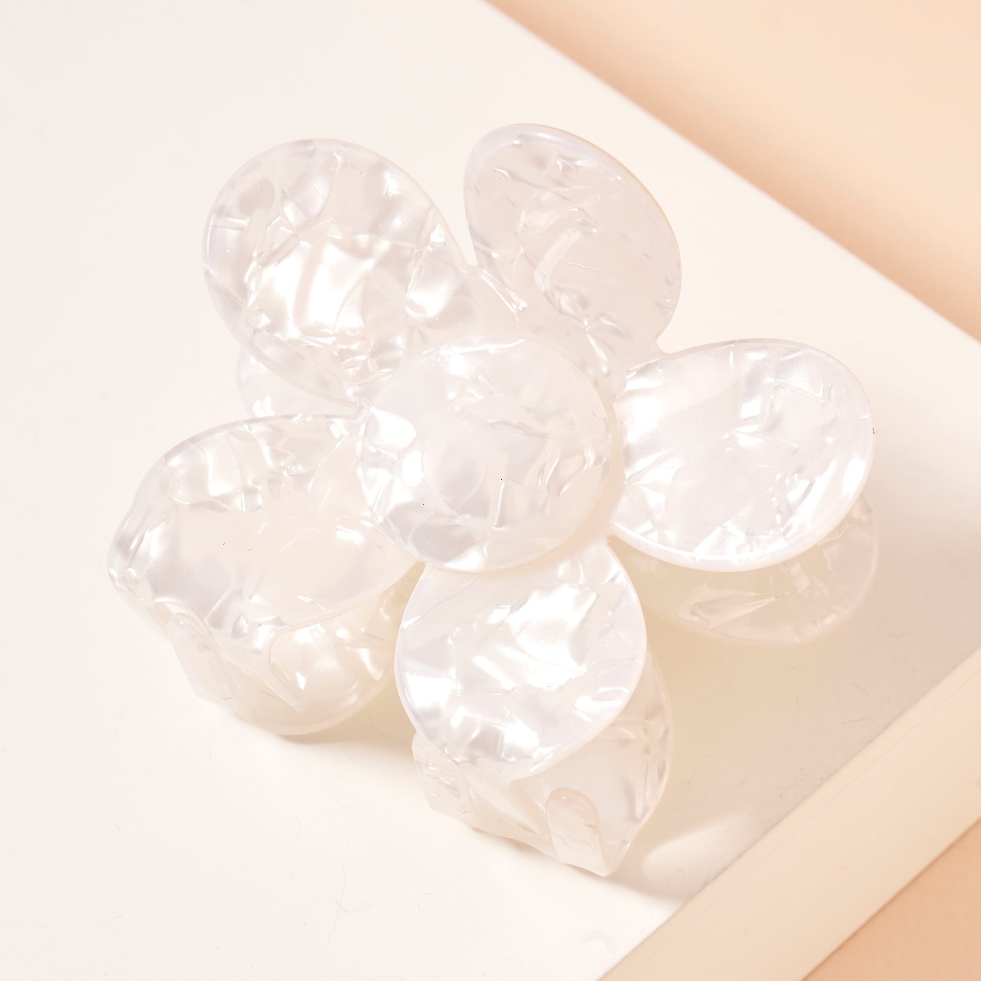 Chic Acetate Flower Hair Claw