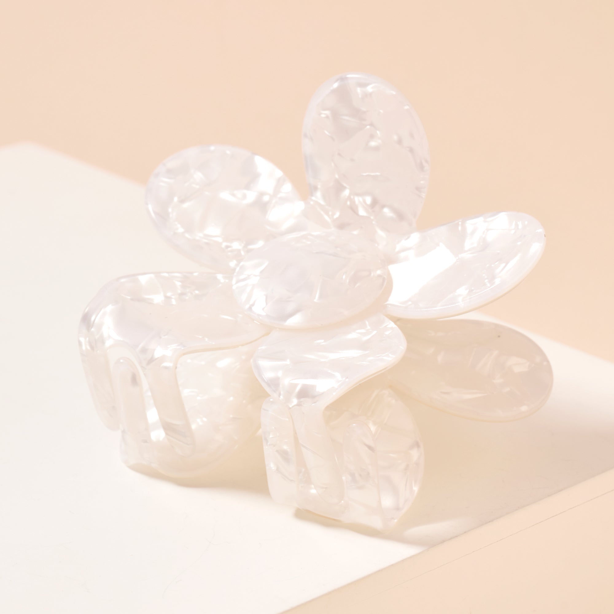 Chic Acetate Flower Hair Claw