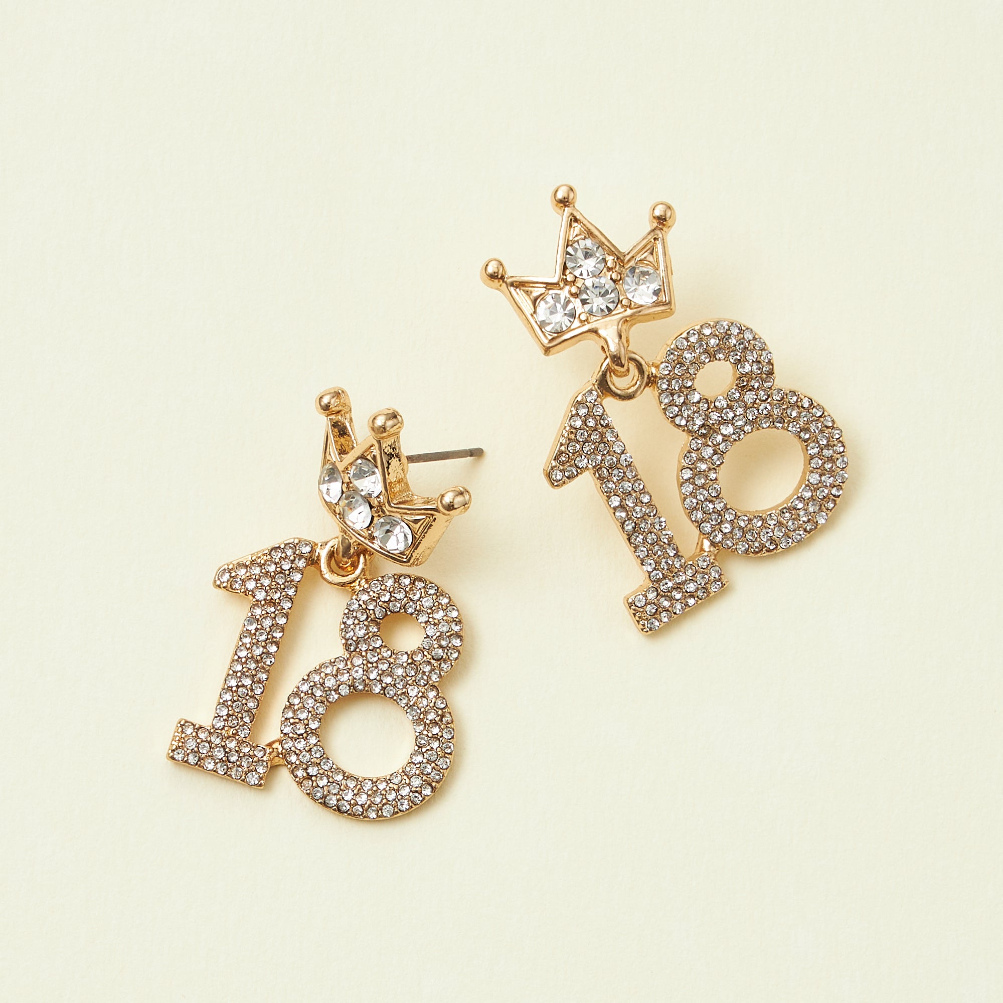 Birthday Celebration Rhinestone Earrings