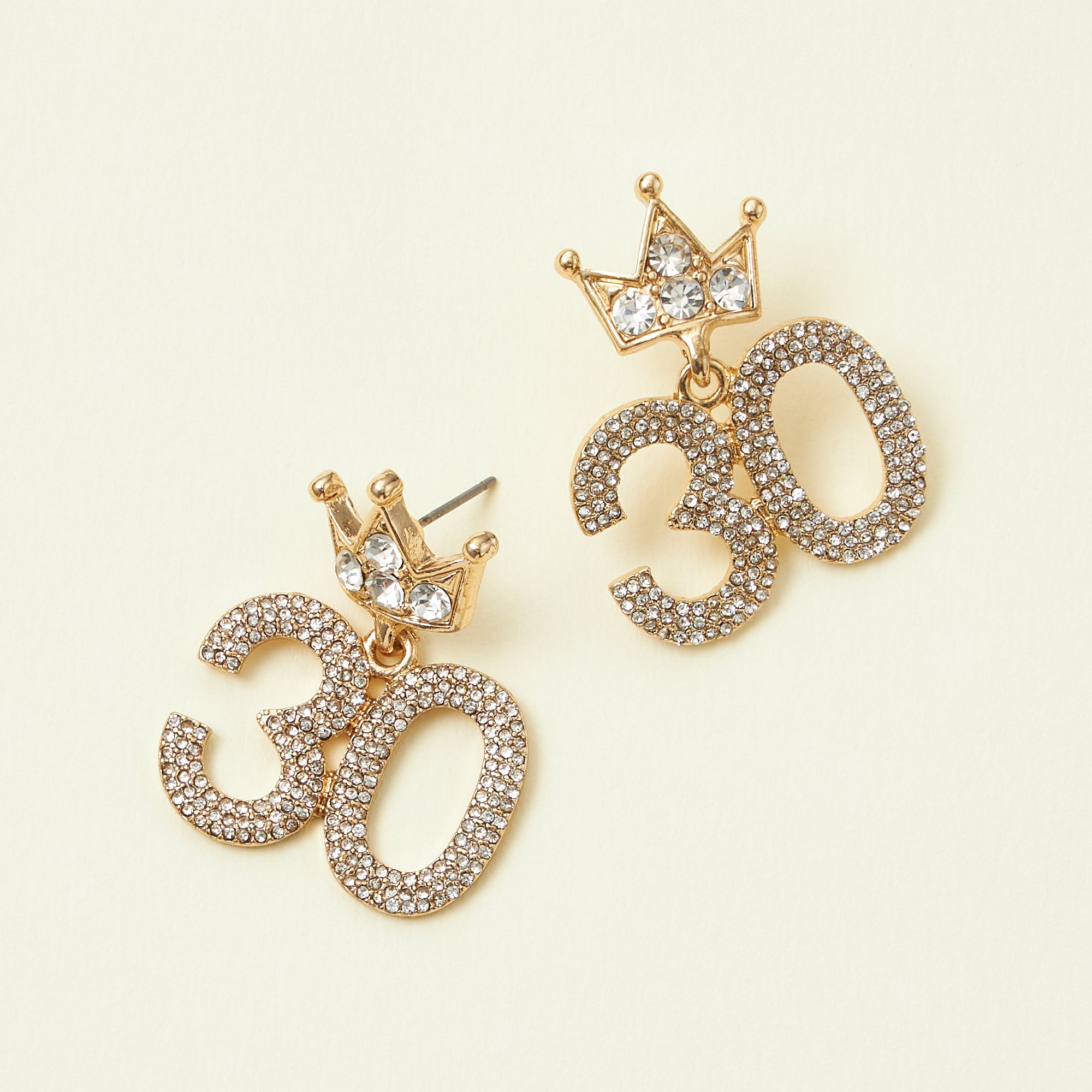 Birthday Celebration Rhinestone Earrings