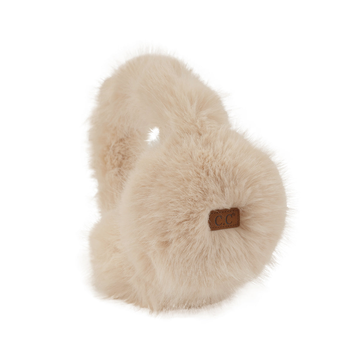 Long Faux Fur Trimmed Earmuffs