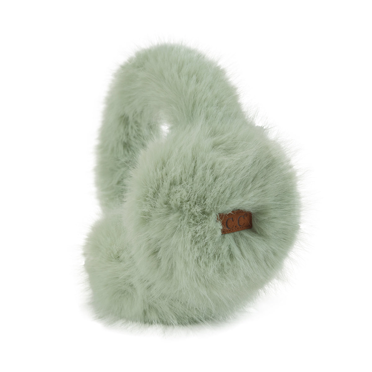Long Faux Fur Trimmed Earmuffs
