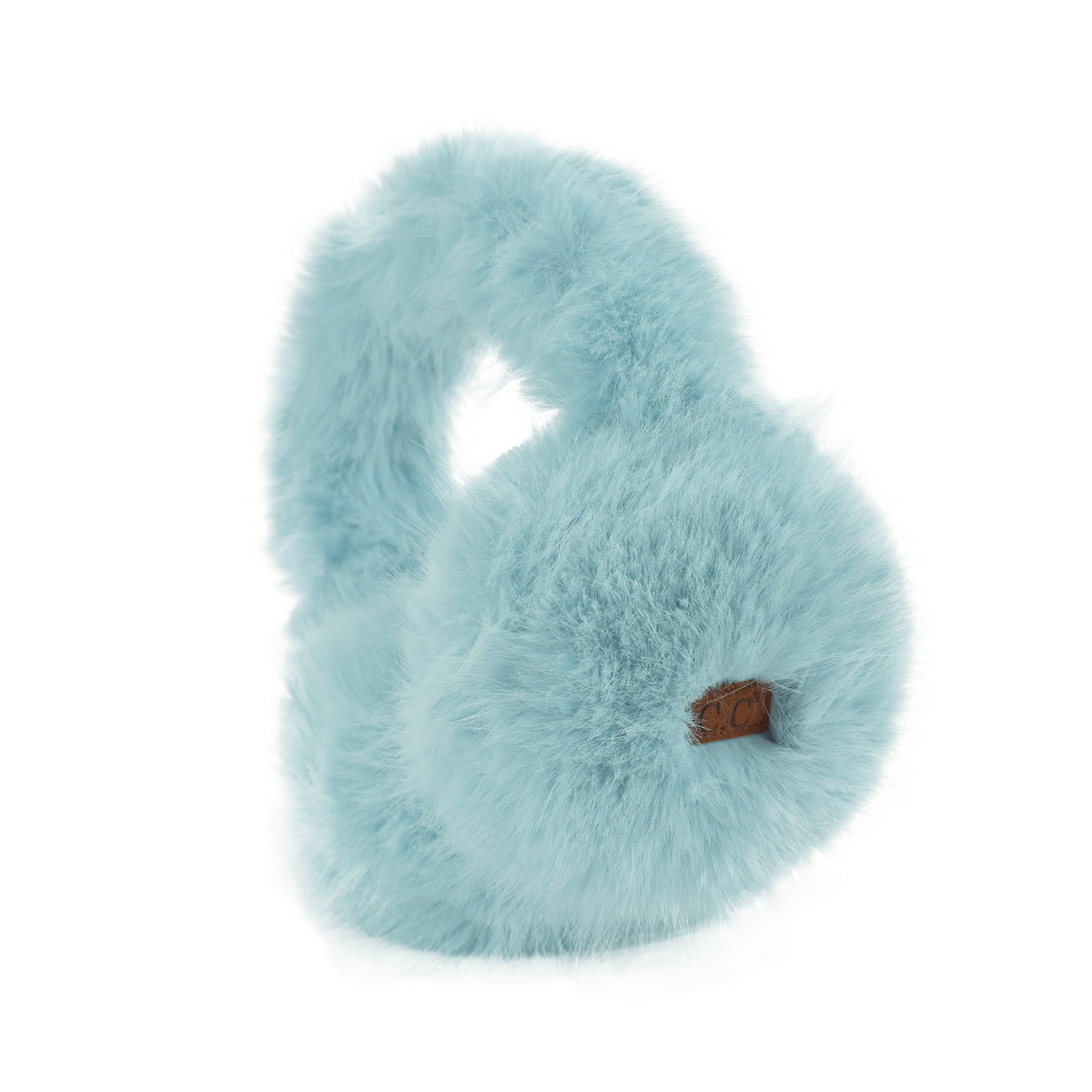 Long Faux Fur Trimmed Earmuffs