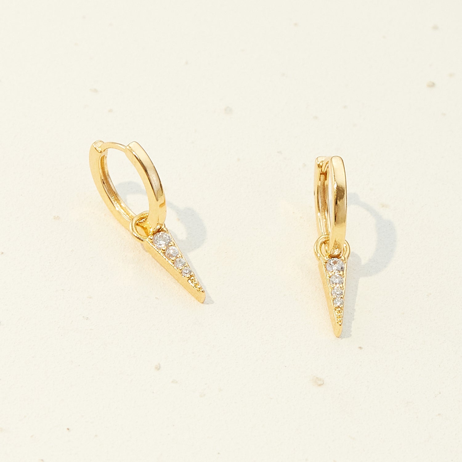 spike charm earring