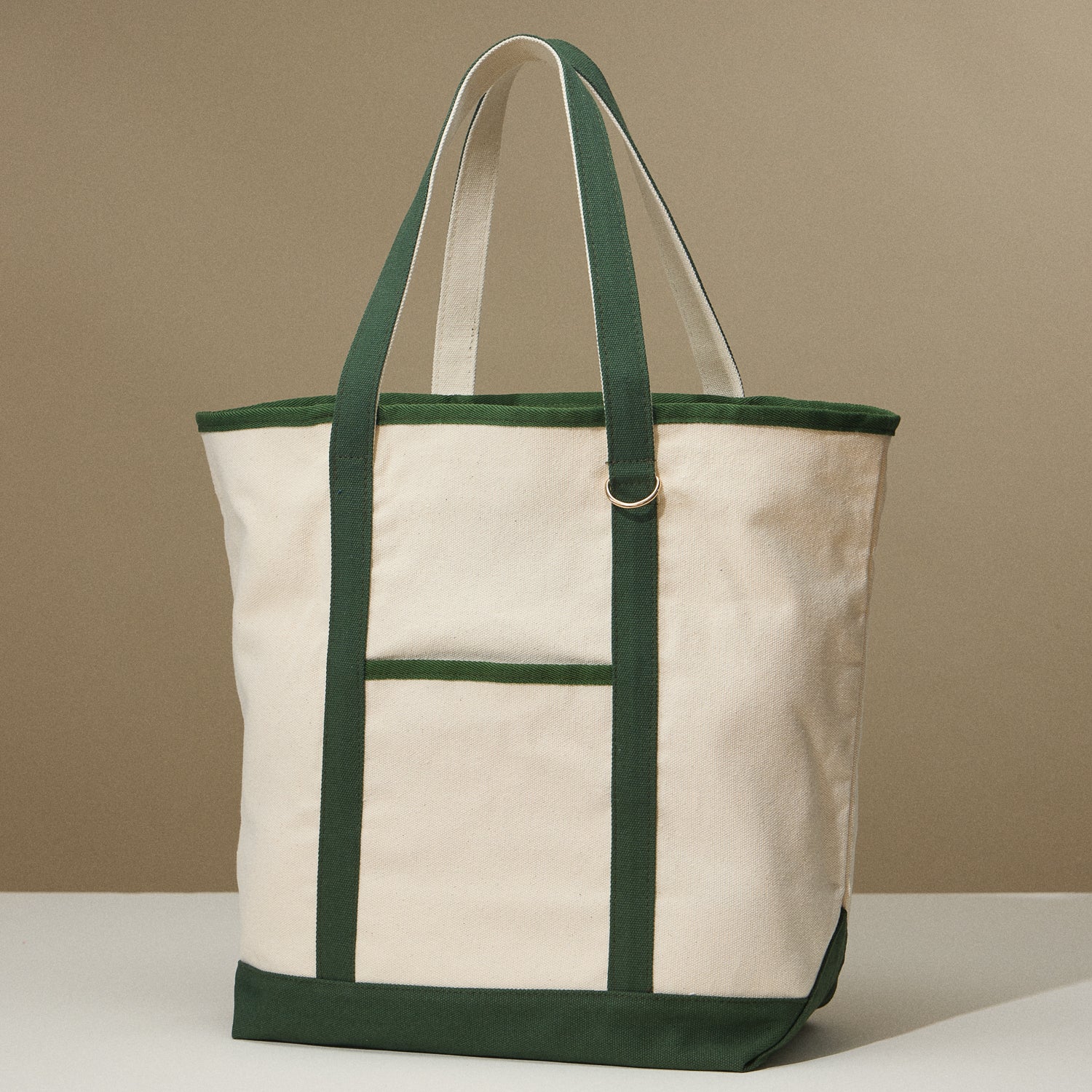 Ecofriendly-Basic-Cotton-Canvas-Everywhere-Carry-Tote-Bag-with-Charm-Holder