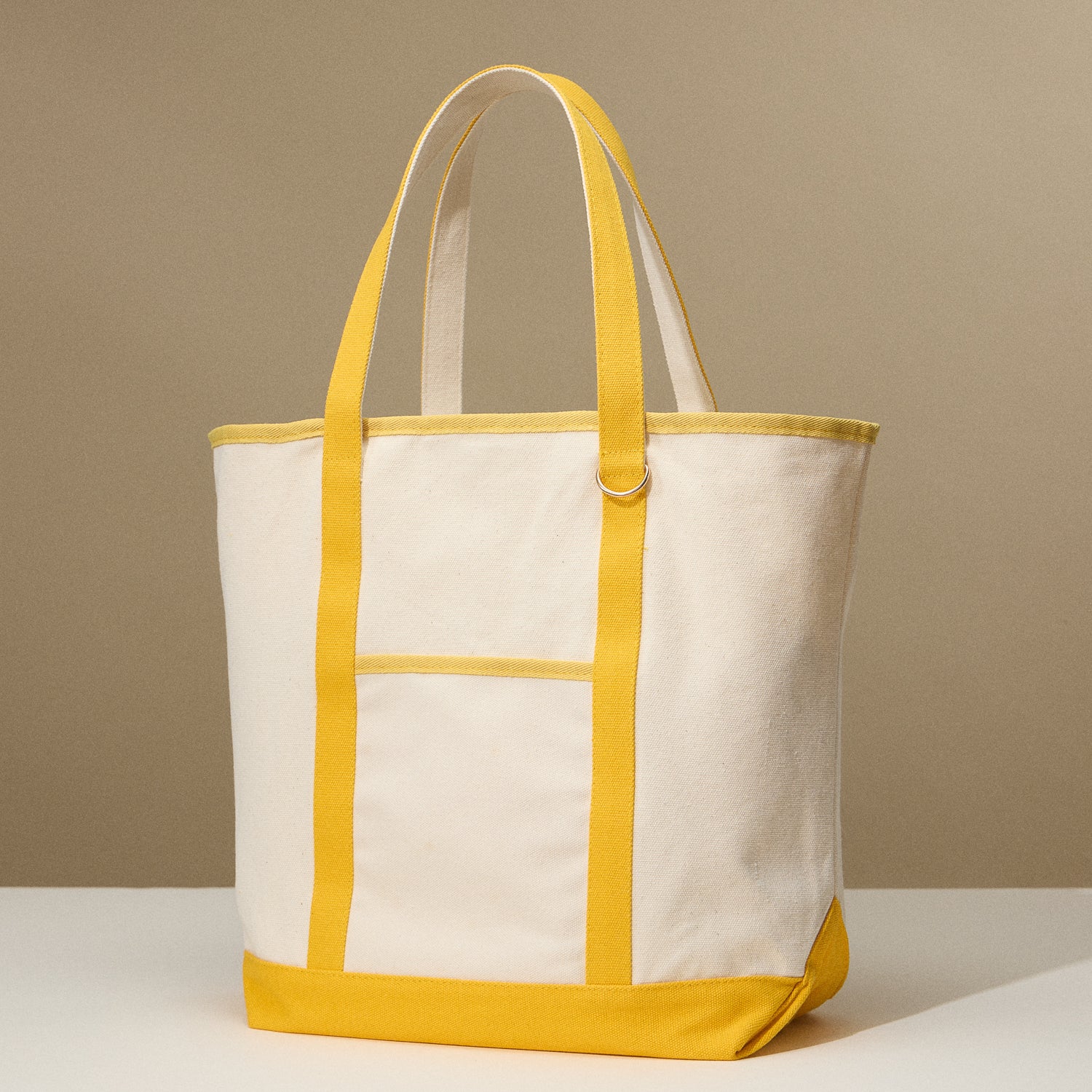 Ecofriendly-Basic-Cotton-Canvas-Everywhere-Carry-Tote-Bag-with-Charm-Holder