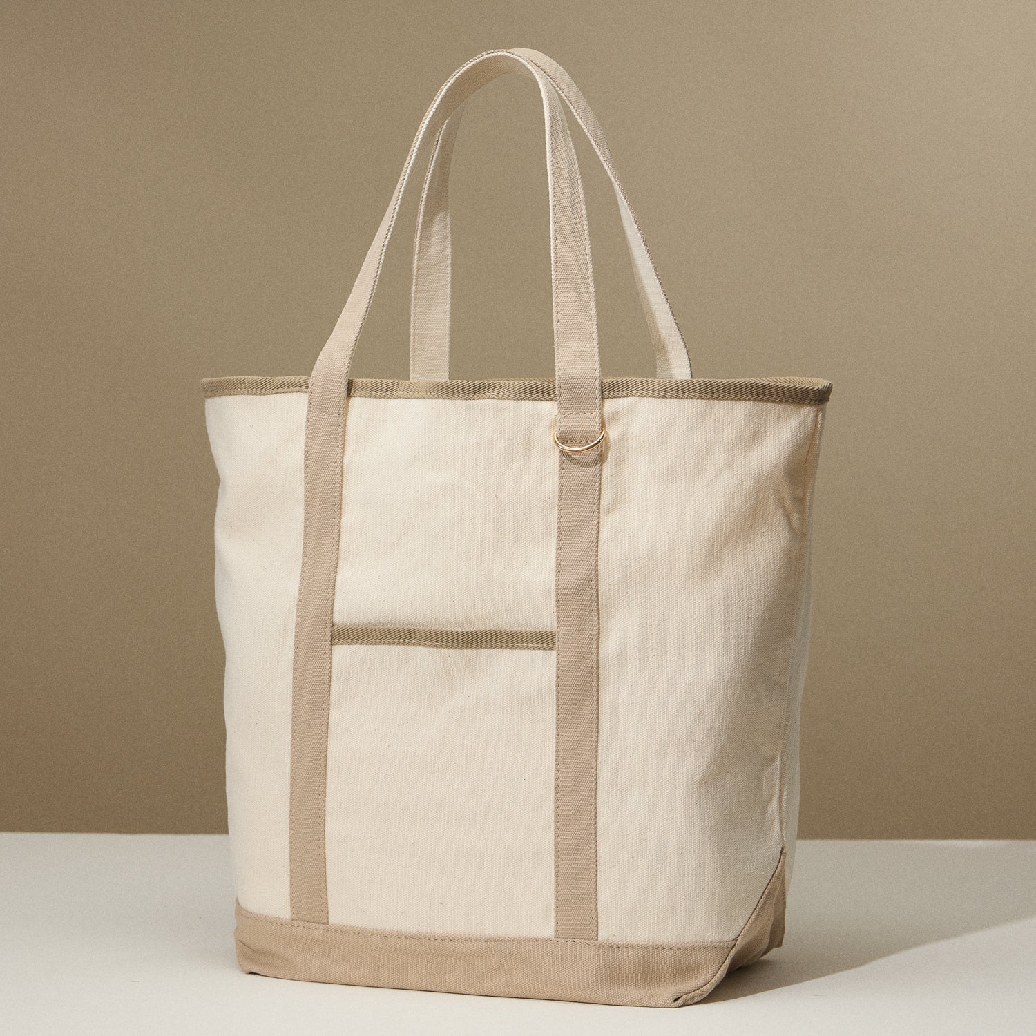 Ecofriendly-Basic-Cotton-Canvas-Everywhere-Carry-Tote-Bag-with-Charm-Holder