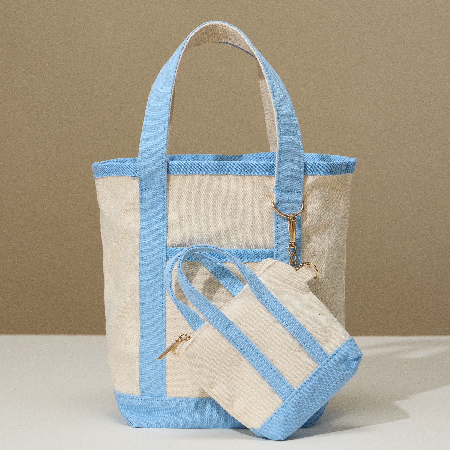 EcoCharm Cotton Everywhere-Carry Canvas Tote Bag – Small Size
