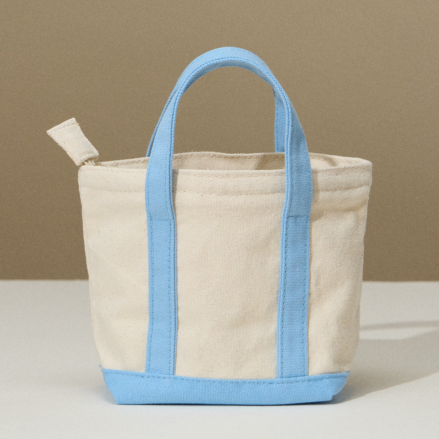 Mini Canvas Carry Bag with EcoCharm Cotton Design