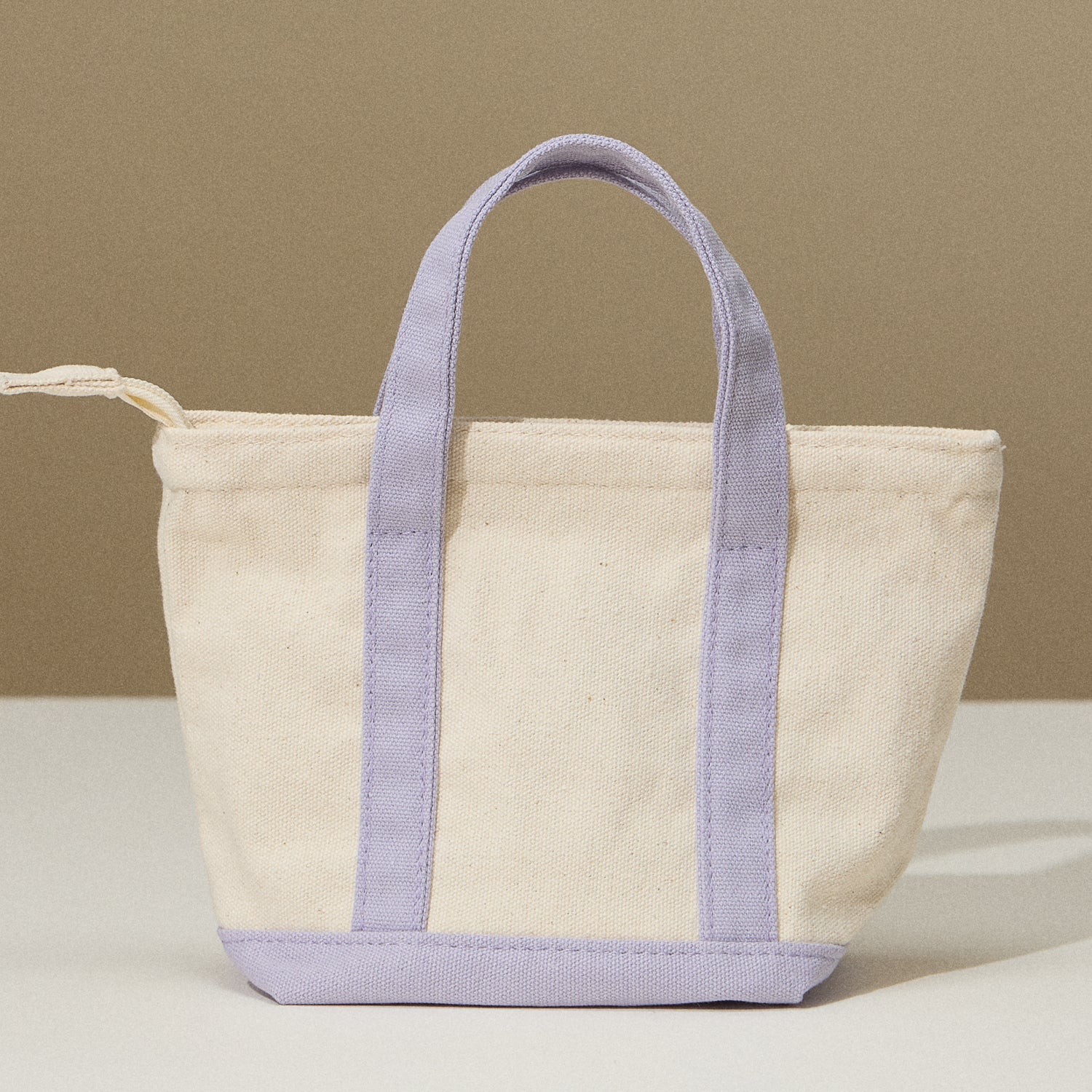 Mini Canvas Carry Bag with EcoCharm Cotton Design