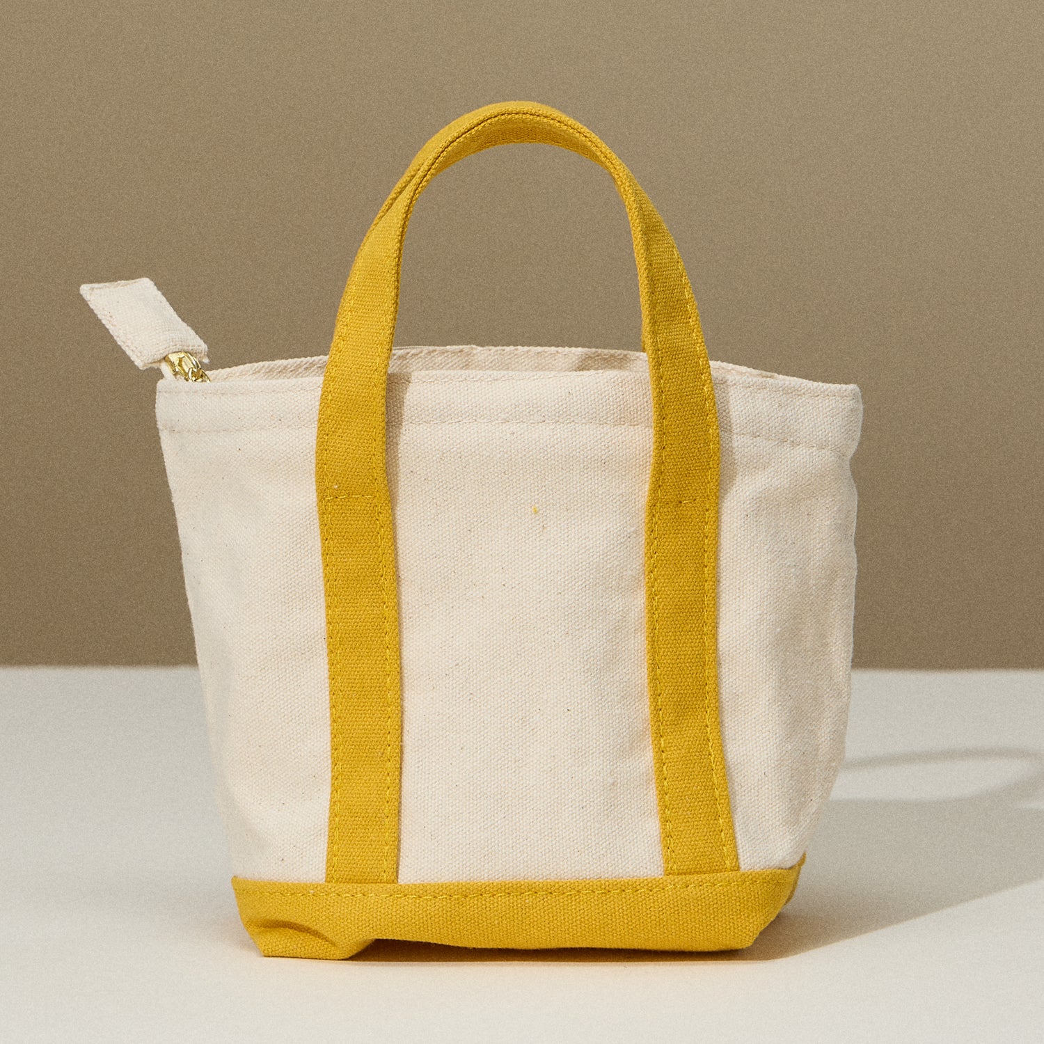 Mini Canvas Carry Bag with EcoCharm Cotton Design