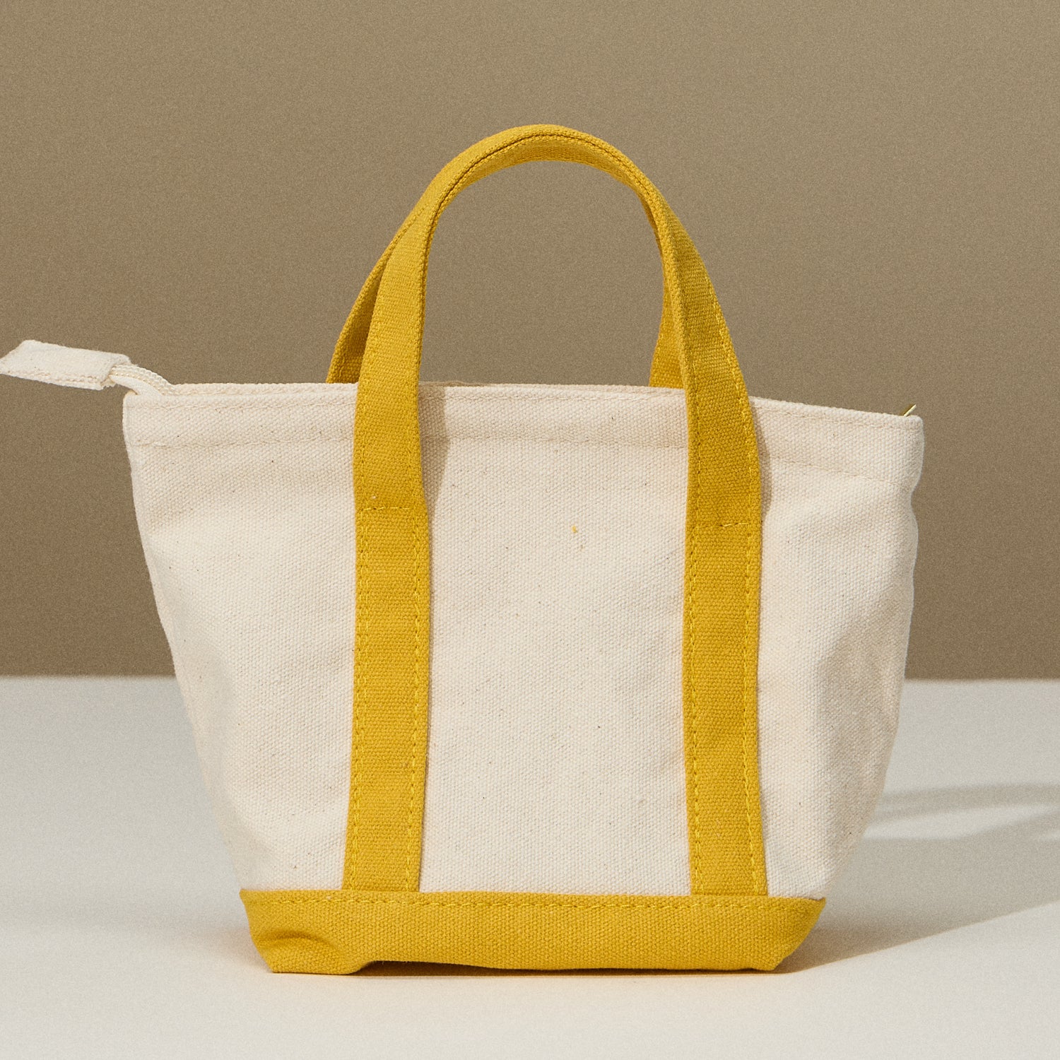 Mini Canvas Carry Bag with EcoCharm Cotton Design