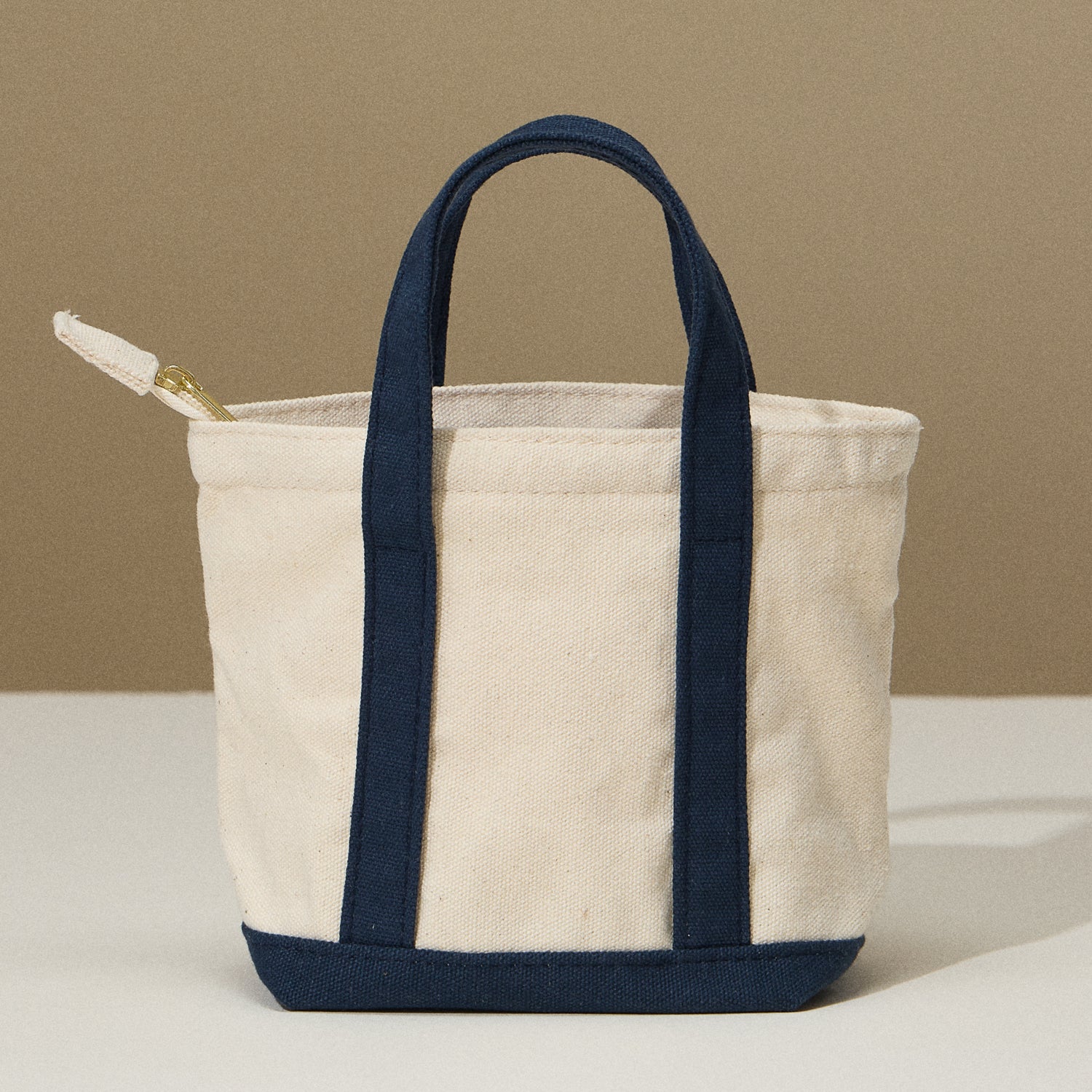 Mini Canvas Carry Bag with EcoCharm Cotton Design