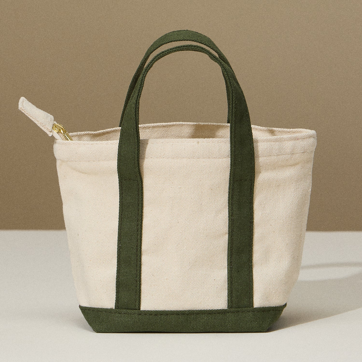 Mini Canvas Carry Bag with EcoCharm Cotton Design