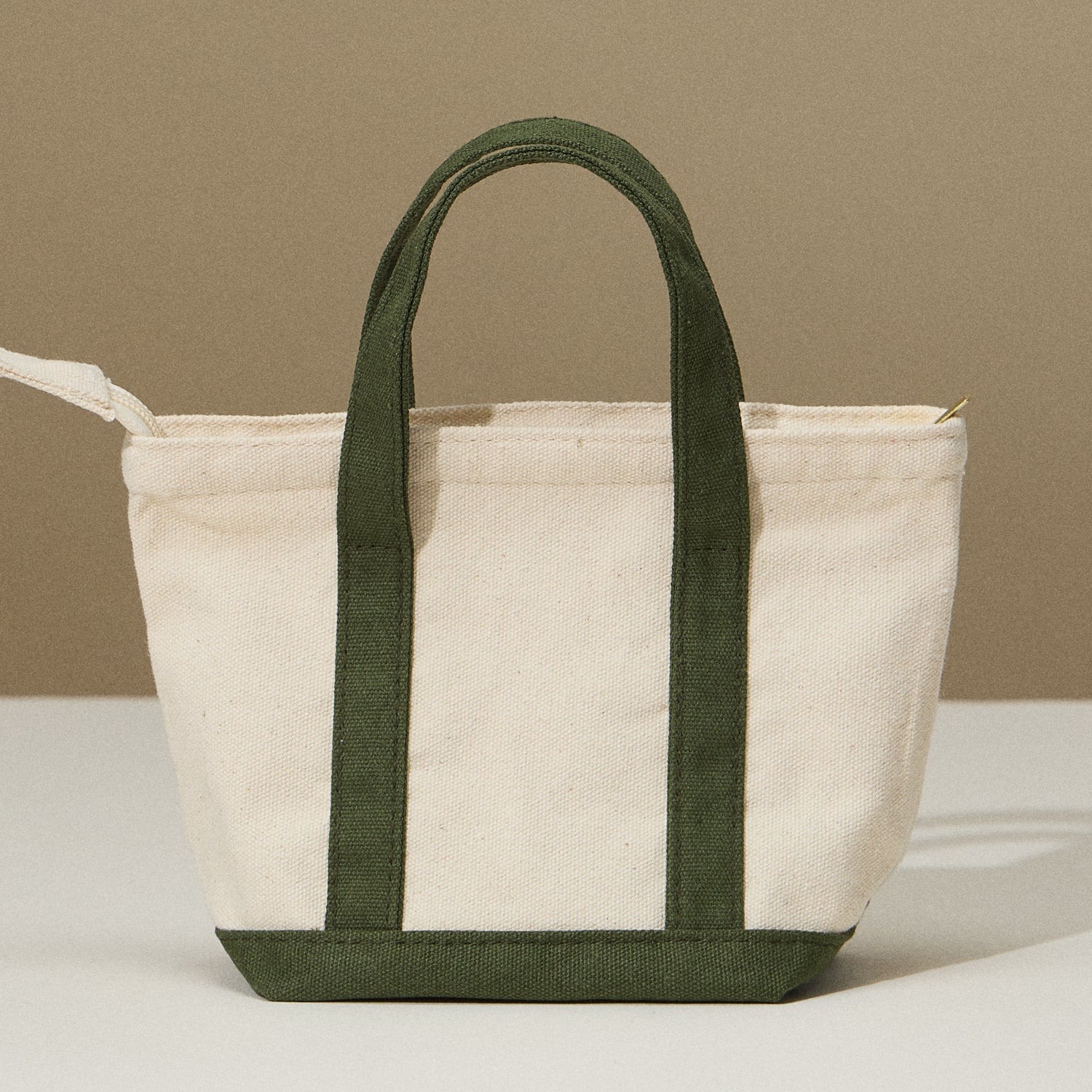 Mini Canvas Carry Bag with EcoCharm Cotton Design