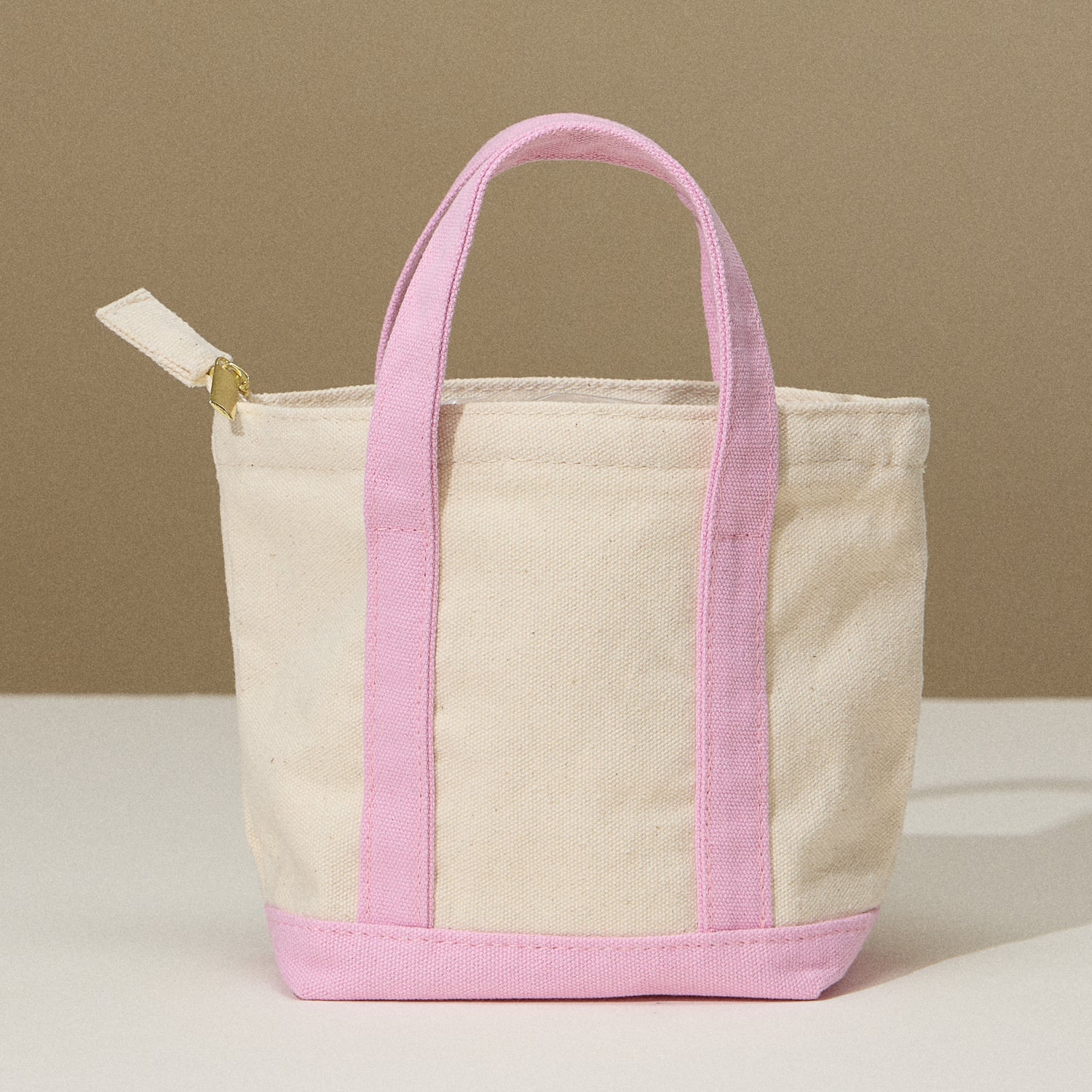 Mini Canvas Carry Bag with EcoCharm Cotton Design