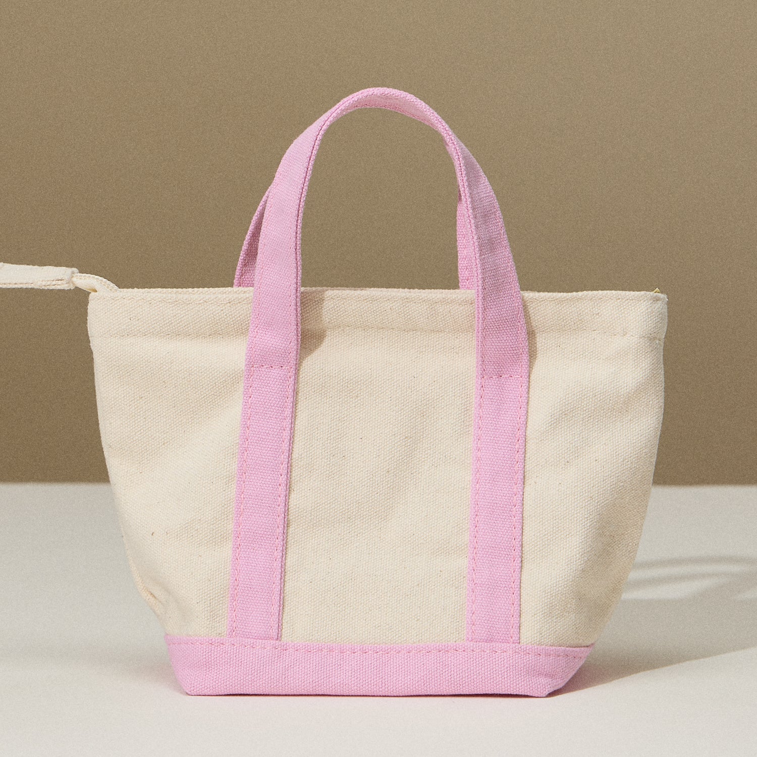 Mini Canvas Carry Bag with EcoCharm Cotton Design
