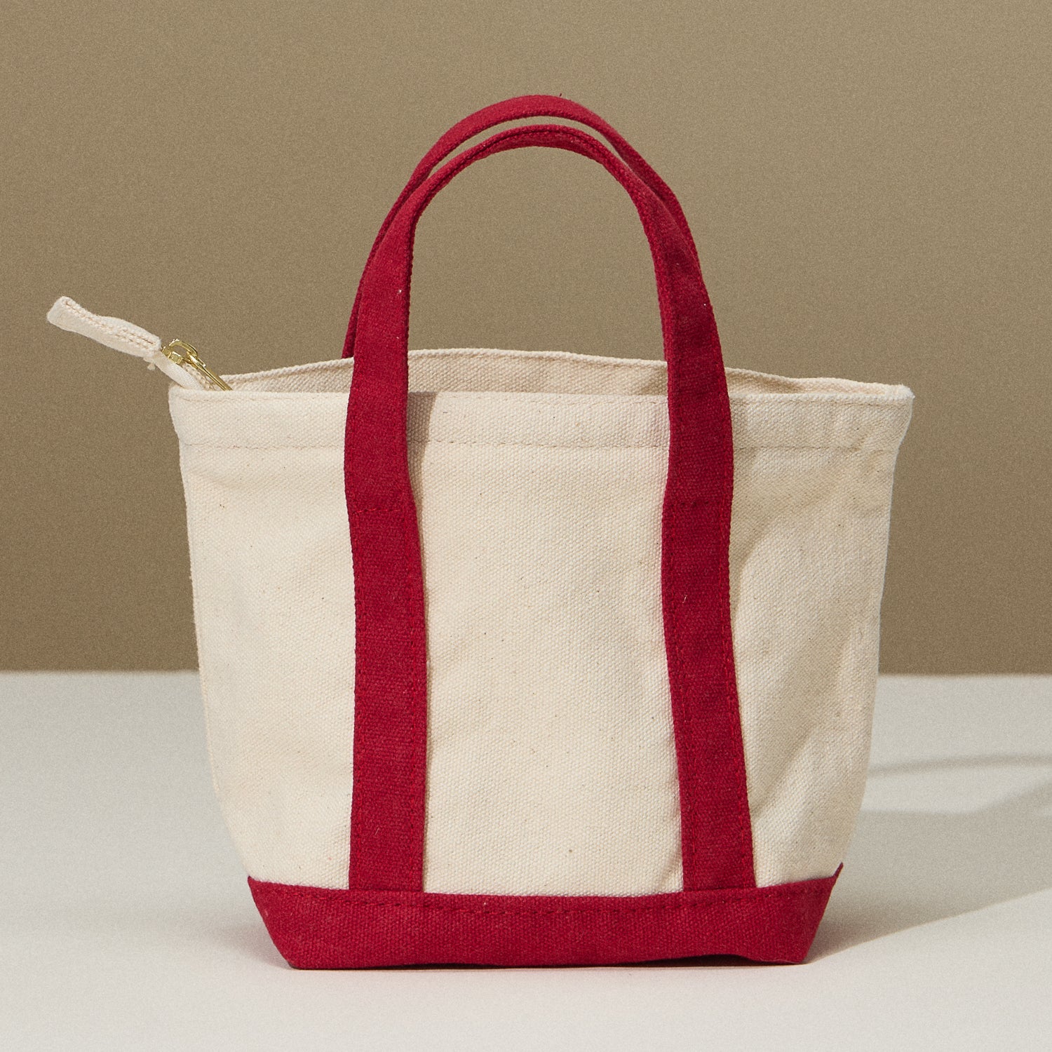 Mini Canvas Carry Bag with EcoCharm Cotton Design