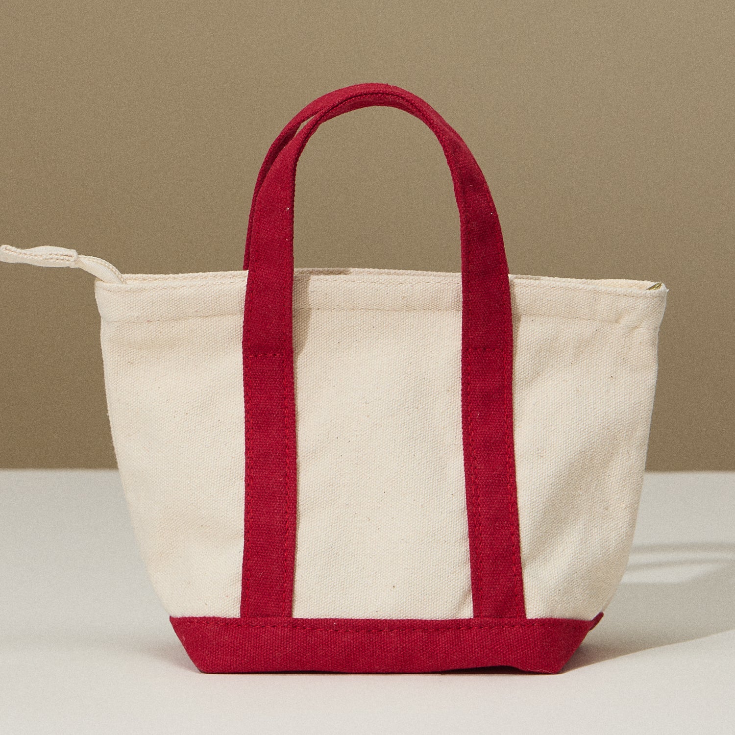 Mini Canvas Carry Bag with EcoCharm Cotton Design