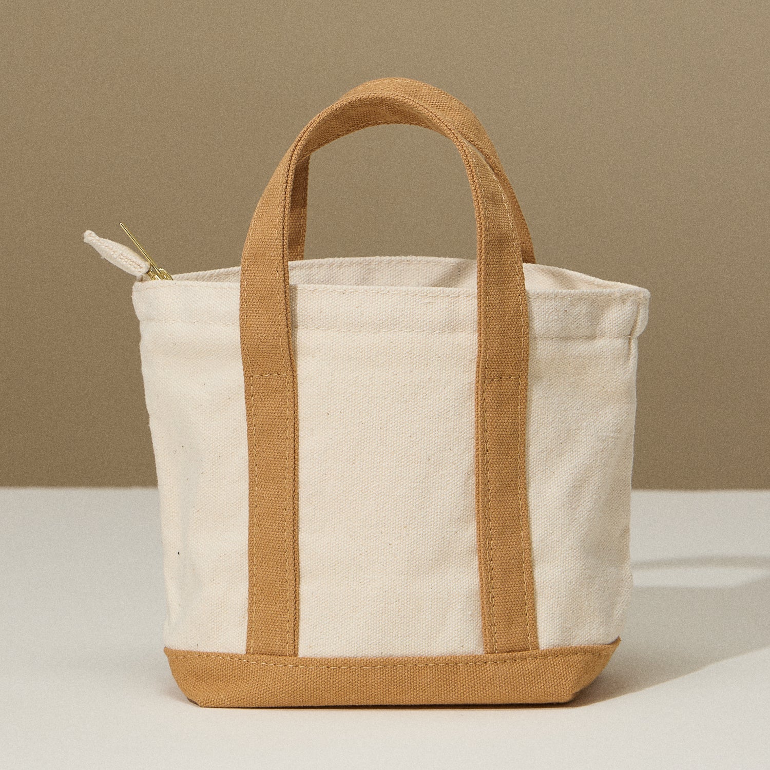 Mini Canvas Carry Bag with EcoCharm Cotton Design
